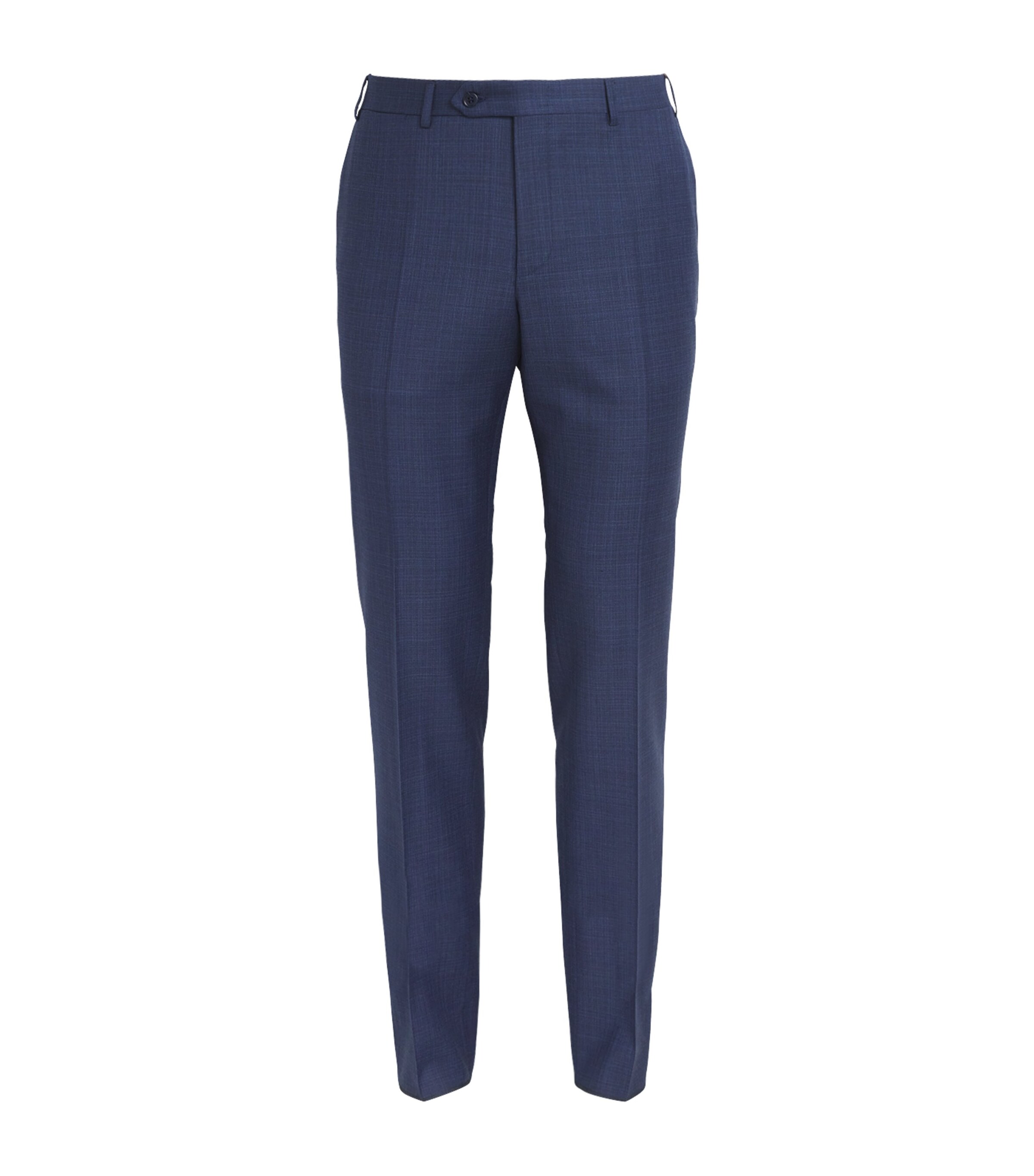 Canali Mens Wool Tailored Trousers Image 1