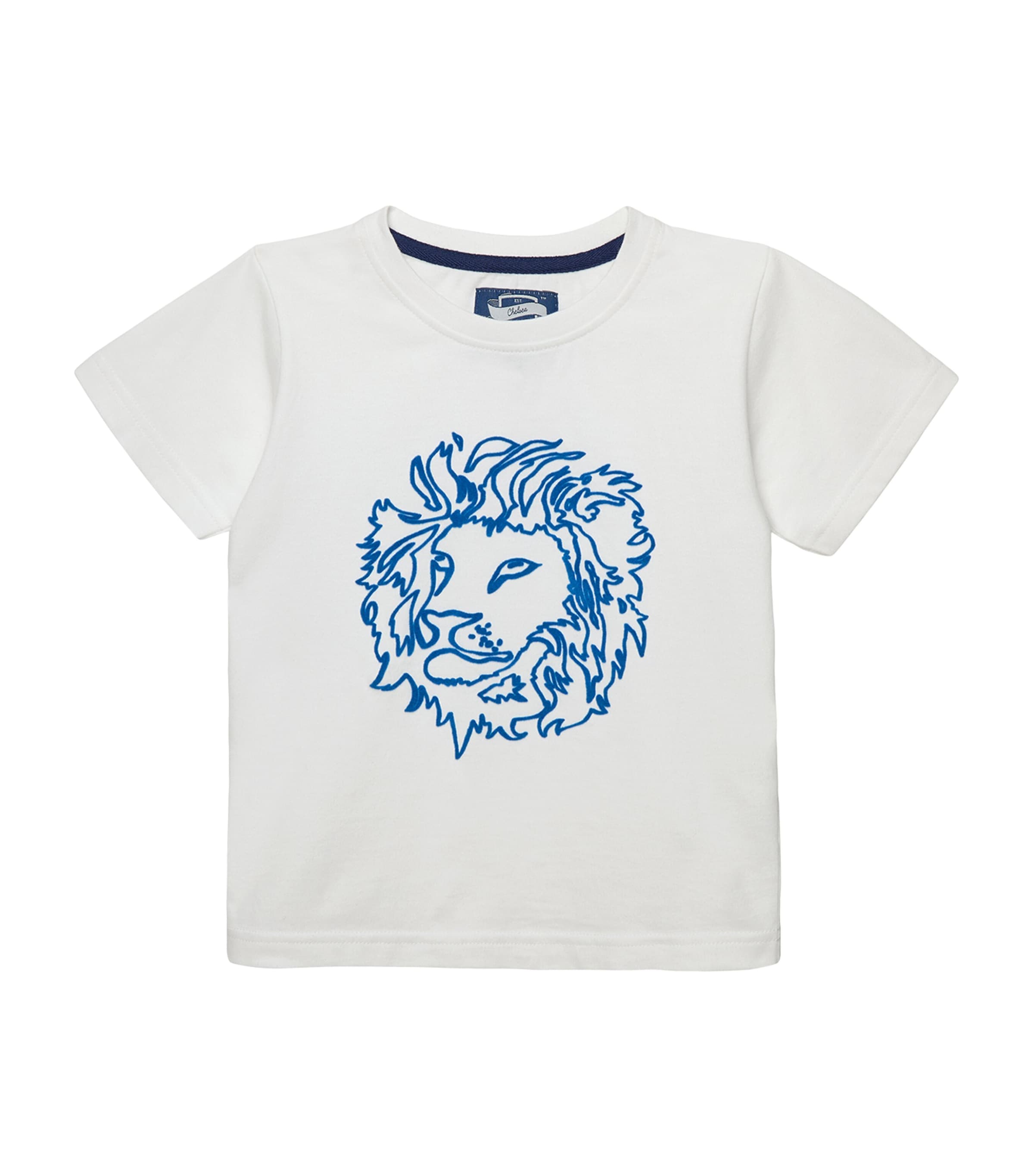 Trotters Cotton Augustus T-Shirt (6t-11 Years) White Image 1