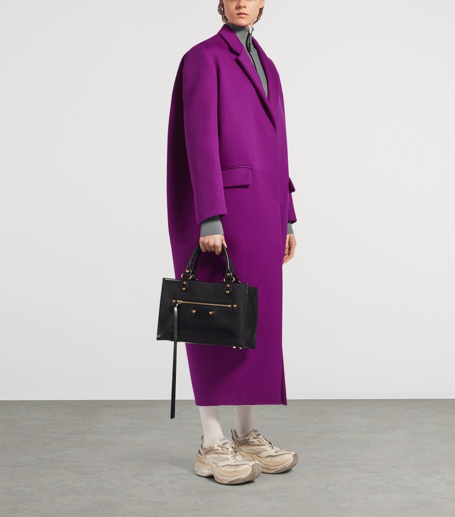 Balenciaga Medium Leather Le City Tote Bag Image 2