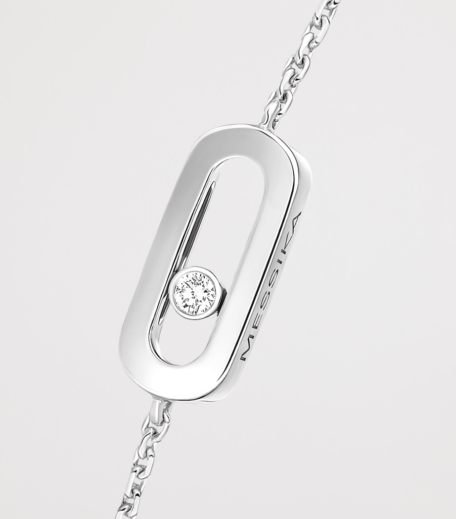 Messika Move Uno White Gold and Diamond Bracelet White Gold Image 3