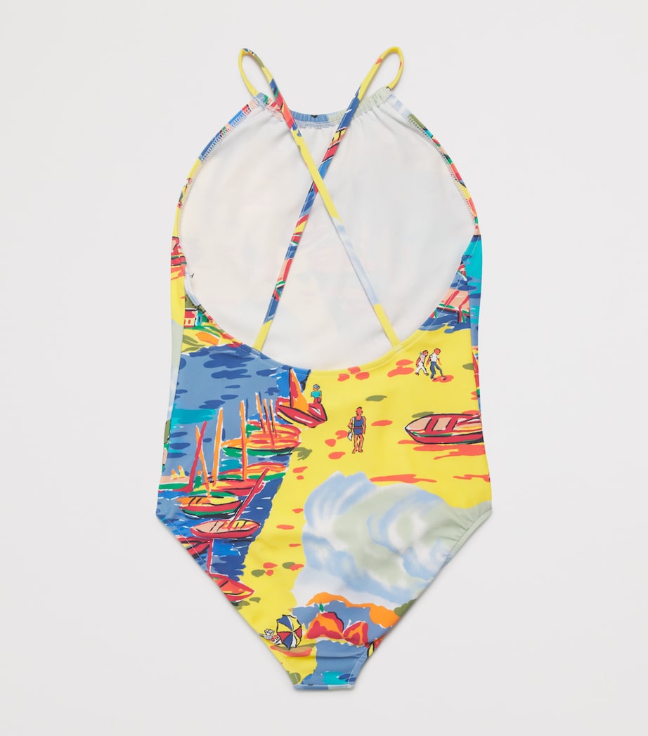 Riviera Print Swimsuit (7-16 Years) MULTI Image 2