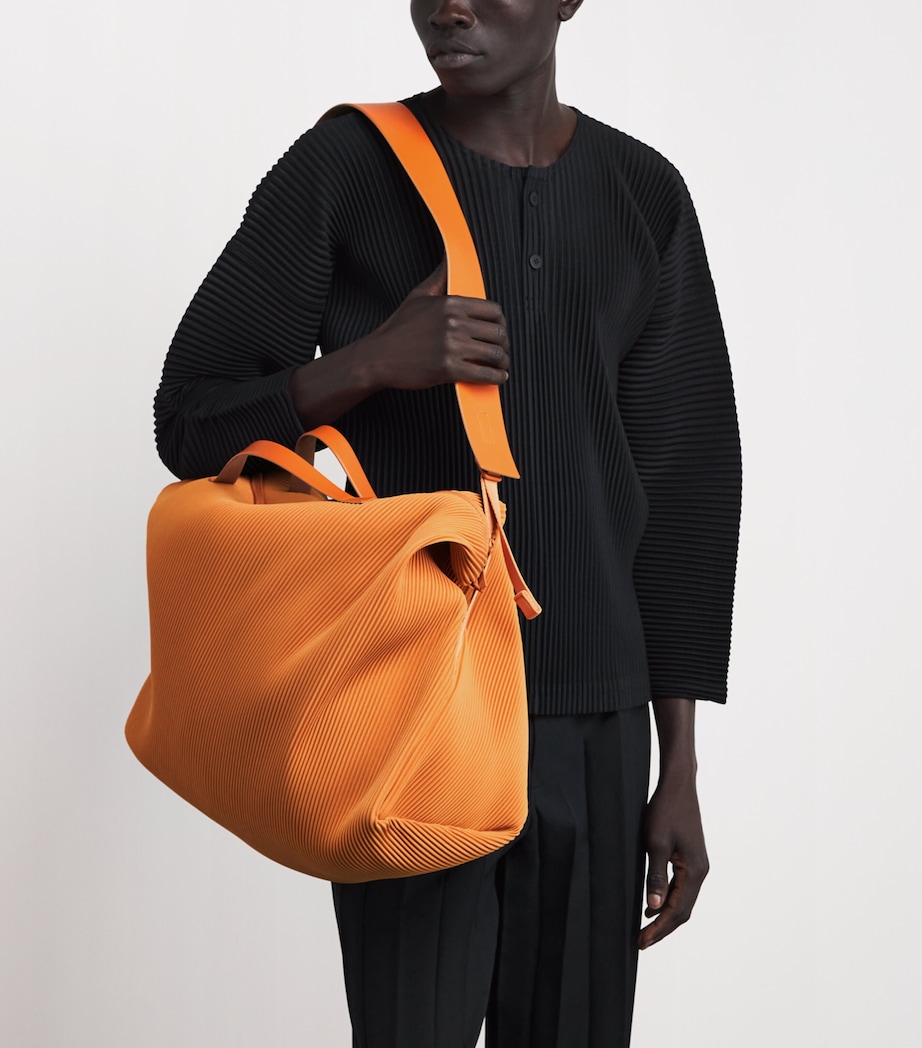 Pleated Duffle Bag 47-MANAROLA B BRWN Image 4