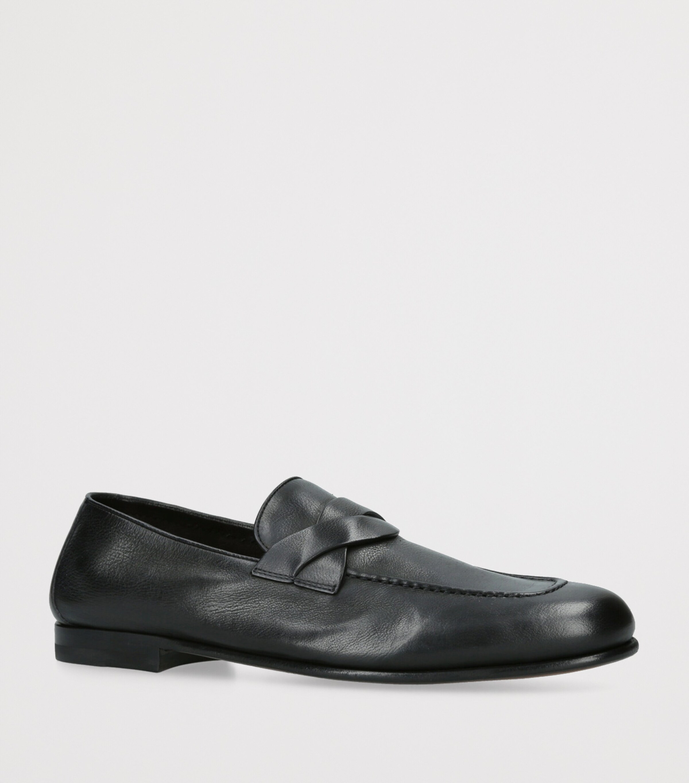 TOM FORD Leather Loafers Black Image 3