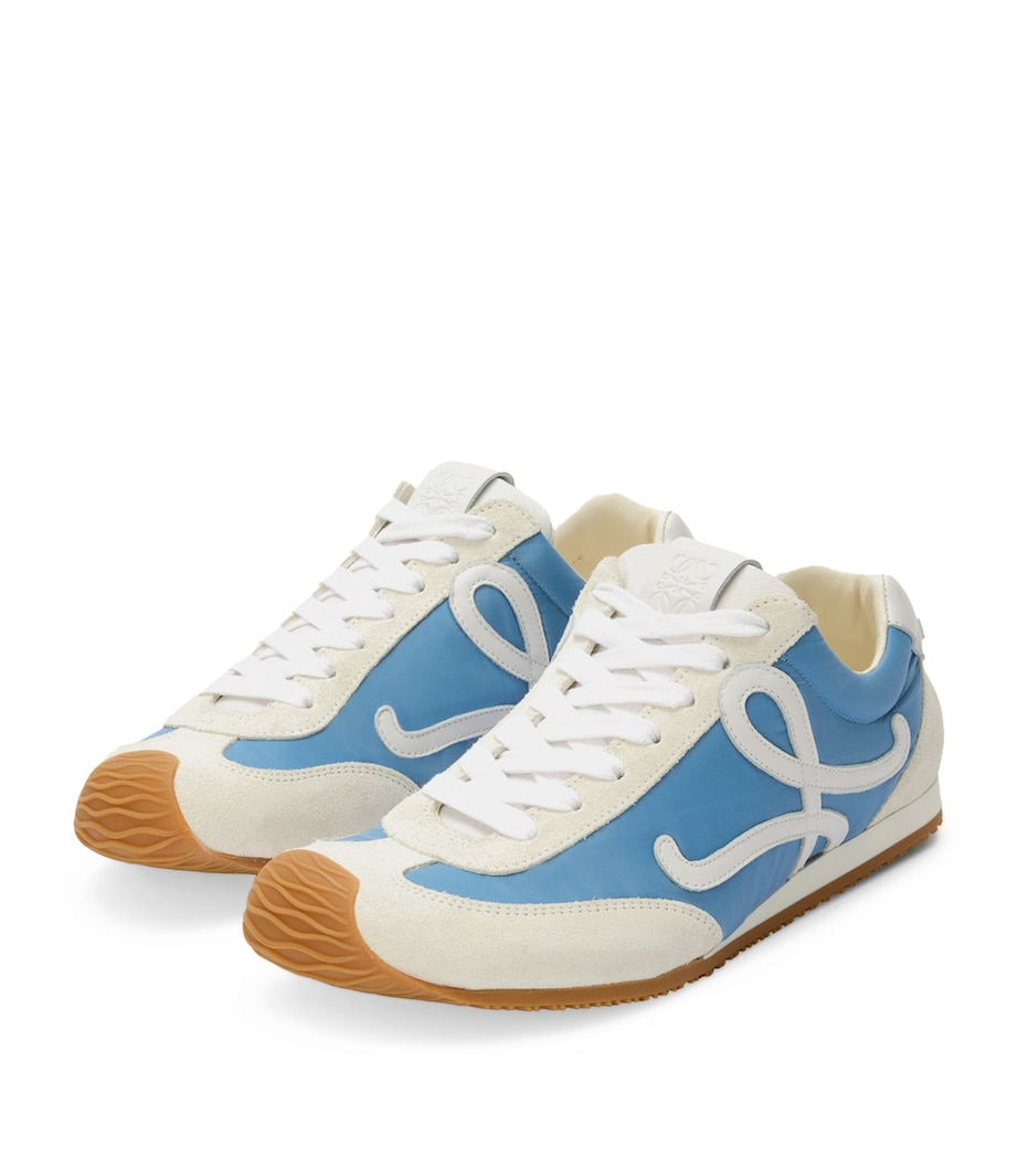 Suede Ballet Runner 2.0 Sneakers BLUE/WHITE Image 1