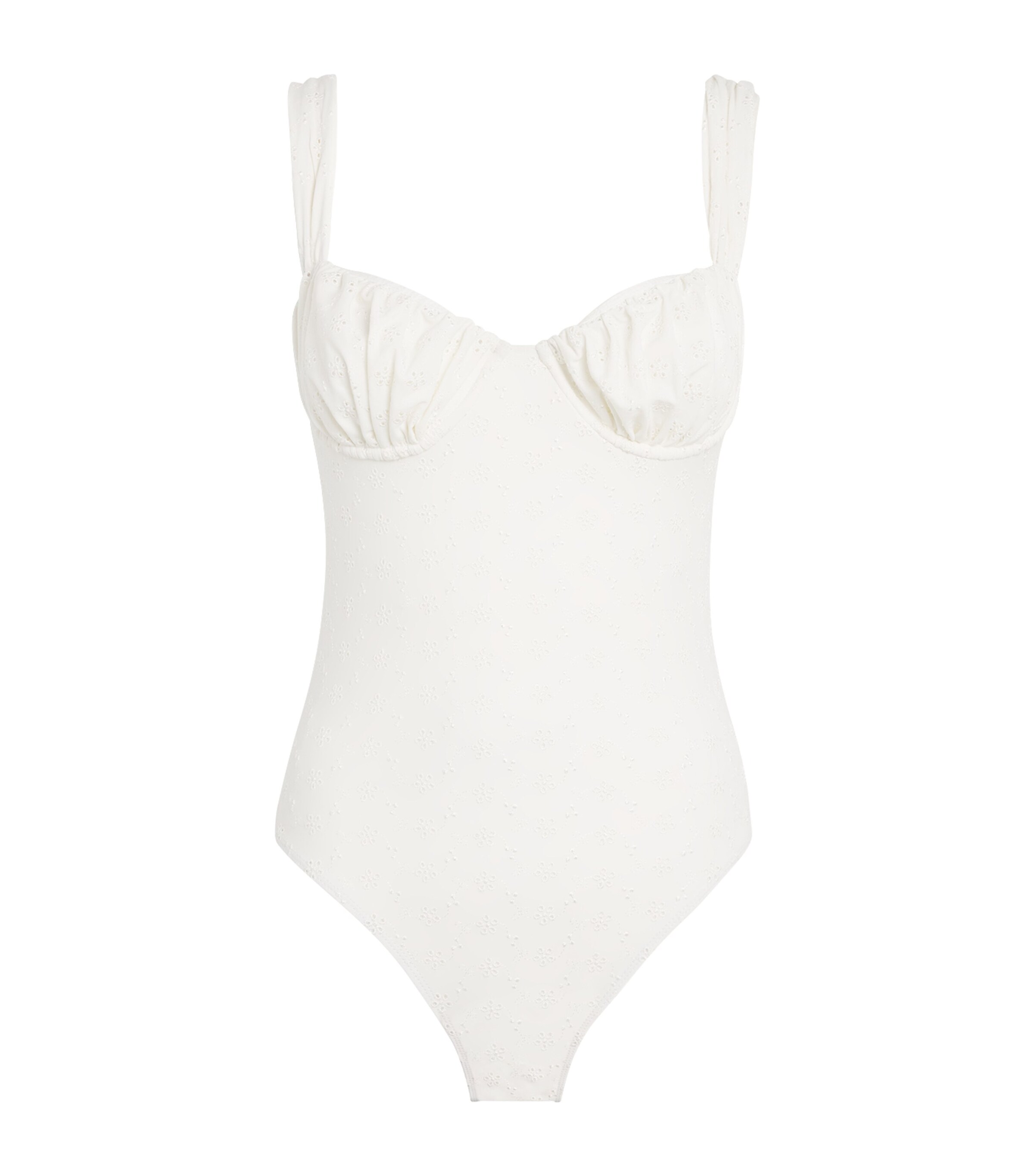 Faithfull the Brand Broderie Anglaise Frida Swimsuit | Holiday Shop | Womens | Swimsuits | Women Clothing | Swimwear & Beachwear | Women New In | Womens Clothing