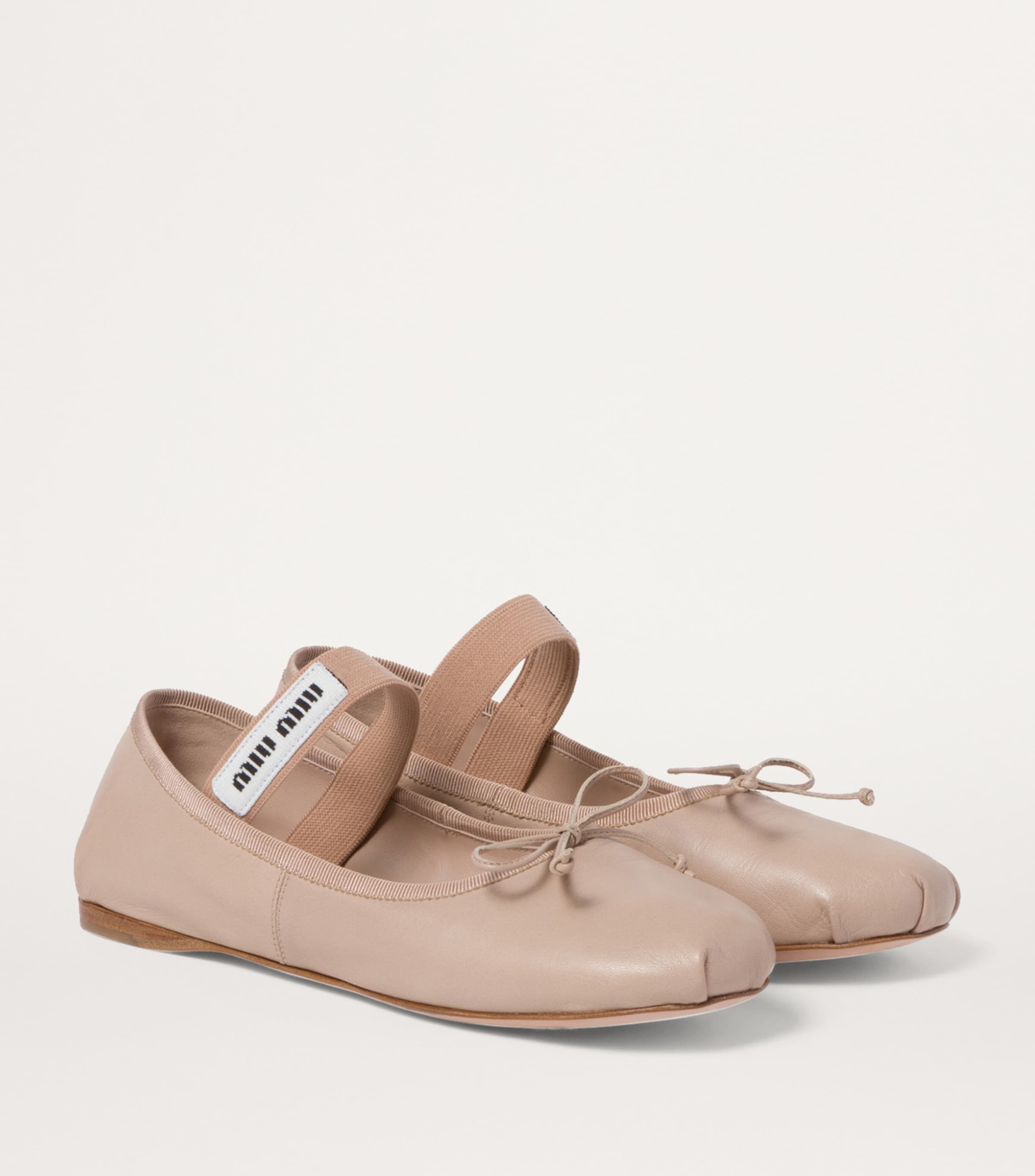 Leather Ballet Flats F0NZ2 Image 2