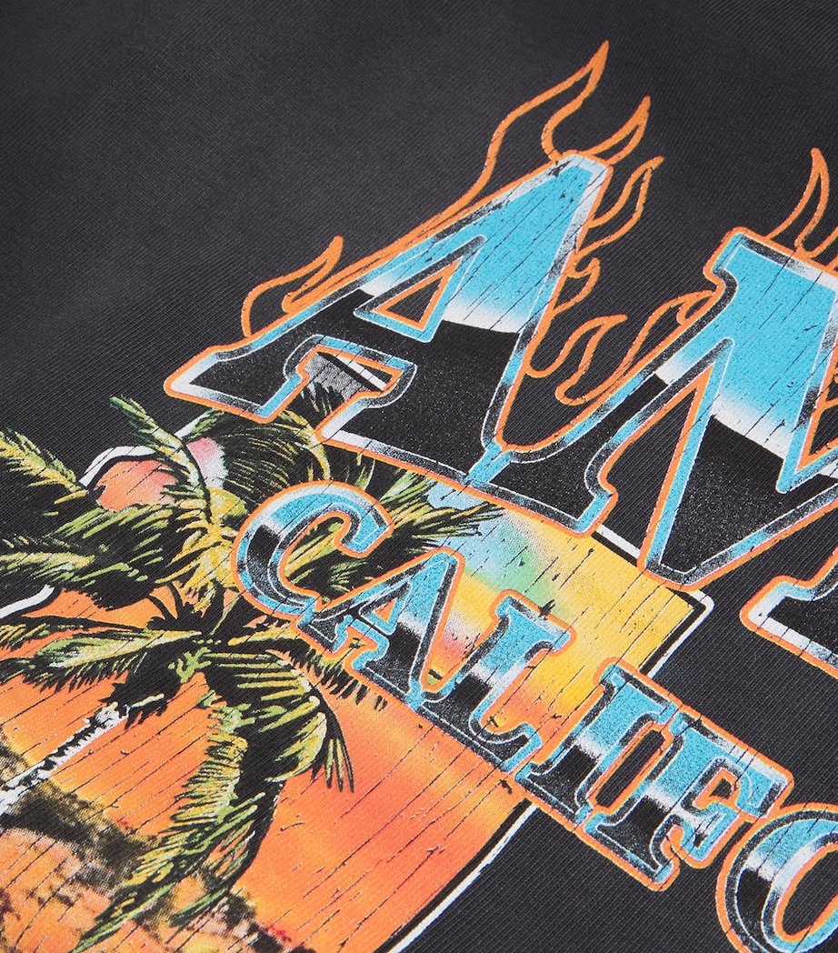 Relaxed Sunny Place T-Shirt BLACK Image 5