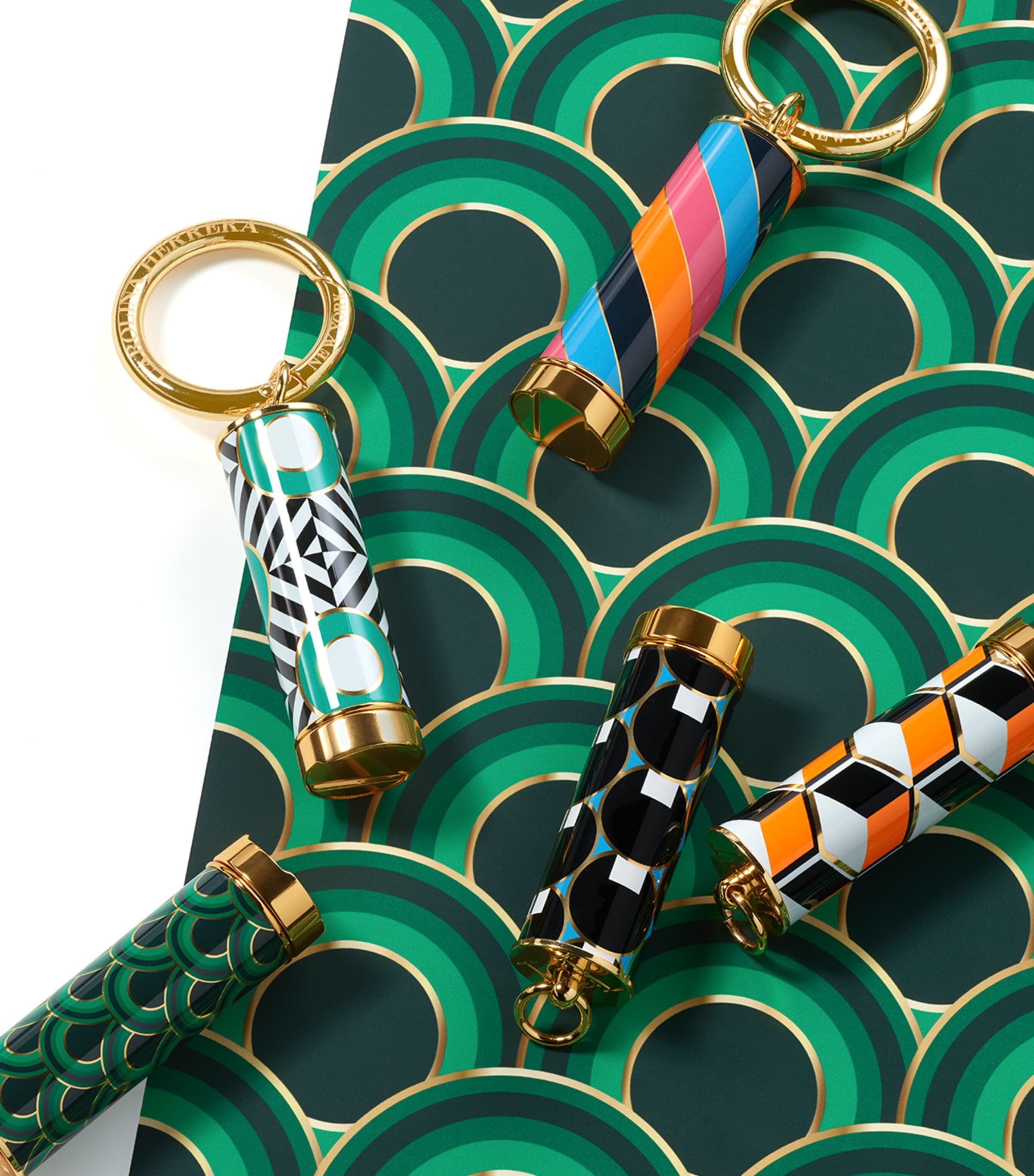 Herrera Zebra Print Lipstick Cap ZEBRA Image 3