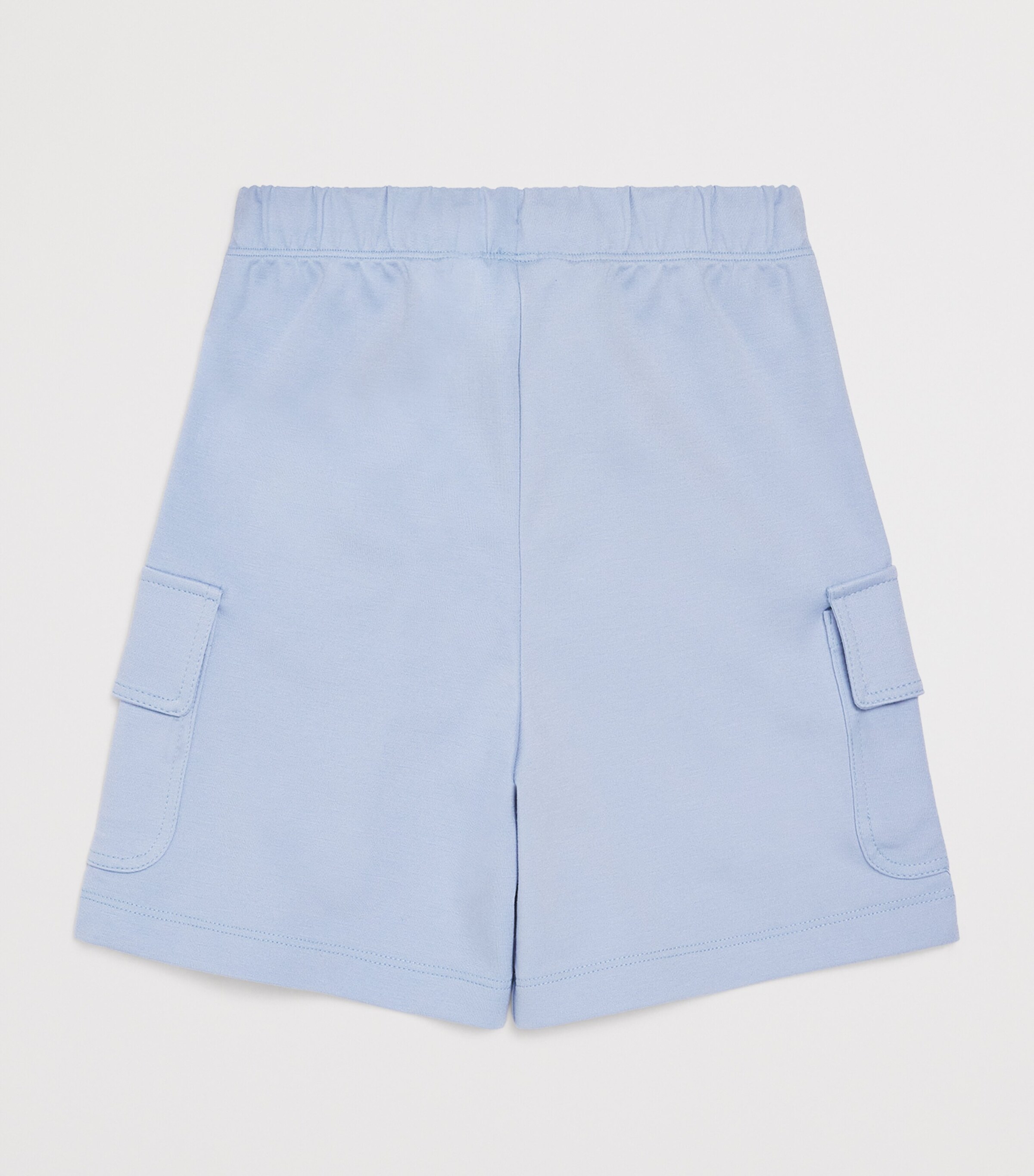 Palm Angels Kids Track Cargo Shorts (4-12+ Years) Bimbo/bby Blu Image 2