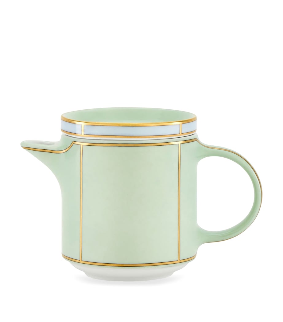 Porcelain Colonna Diva Verde Coffee Pot (500ml) G00134900 Image 4