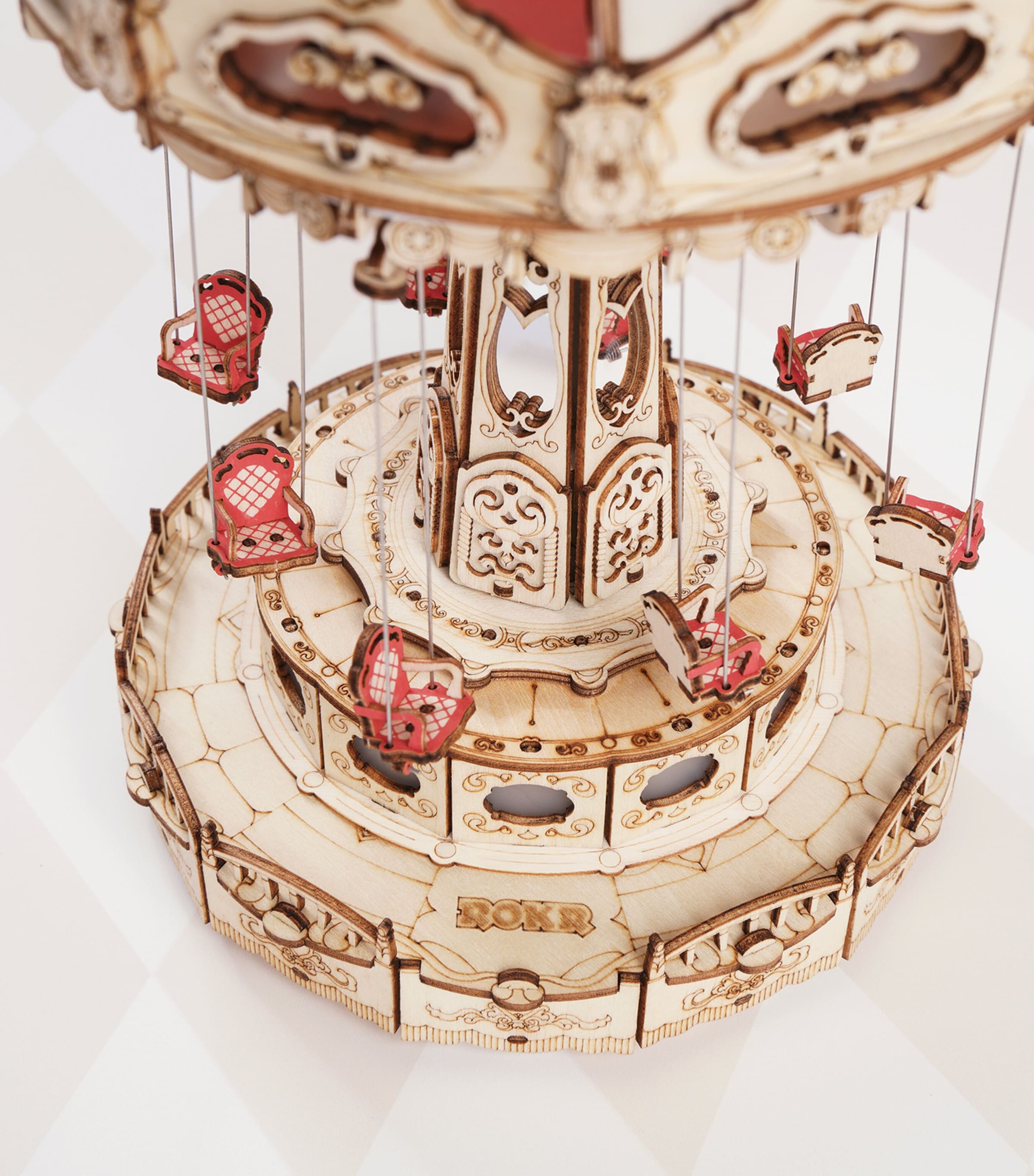 Musical Swing Ride Buildable Toy MULTI Image 2