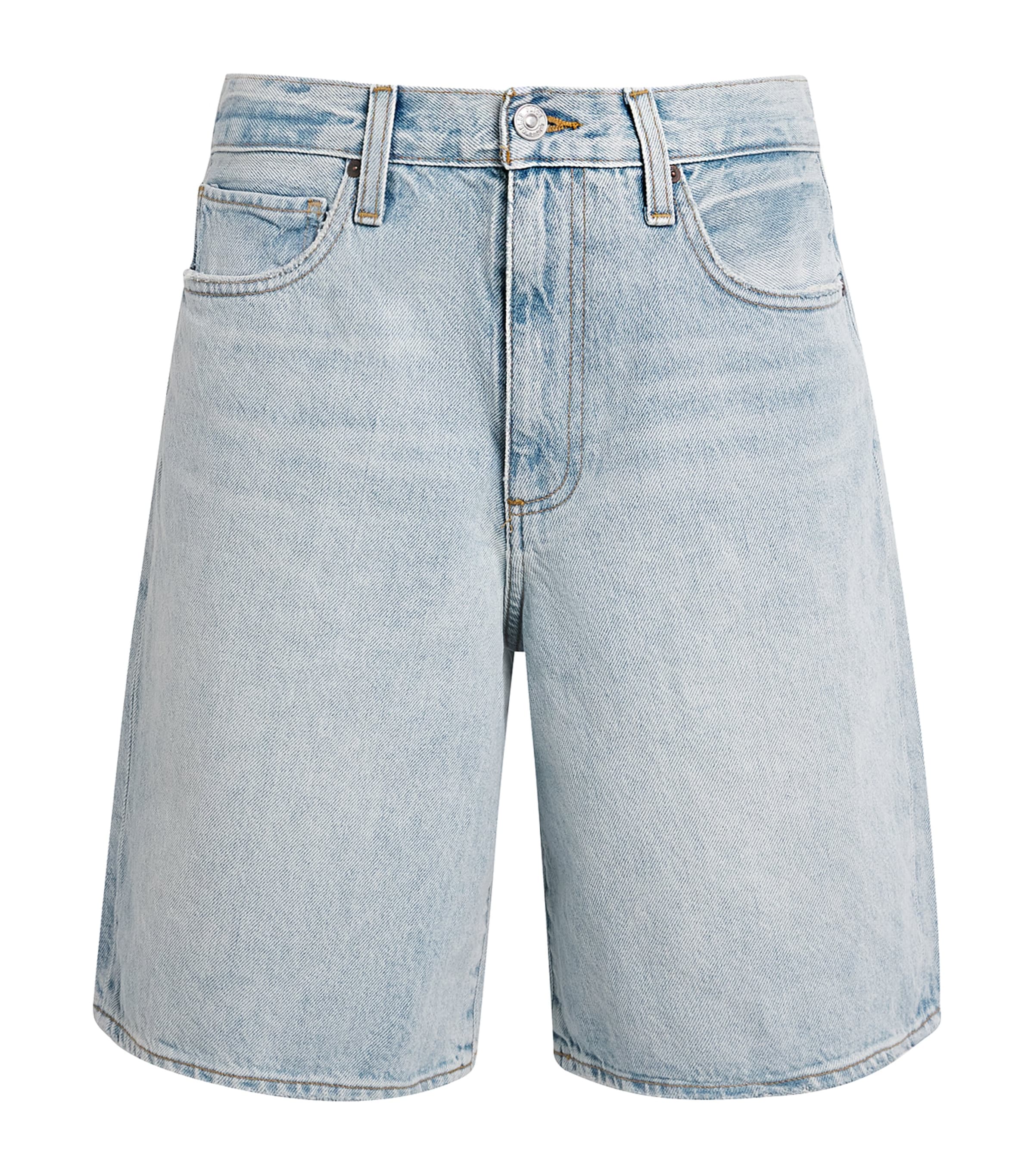 PAIGE Womens Faye Denim Shorts Siege Image 1