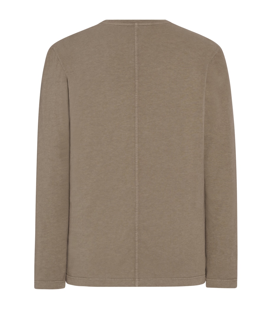Leon Cotton Long-Sleeve T-Shirt SEPIA Image 2