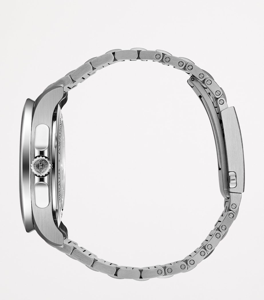 Stainless Steel Portugieser Yacht Club Moon & Tide Watch 45mm BLACK Image 4