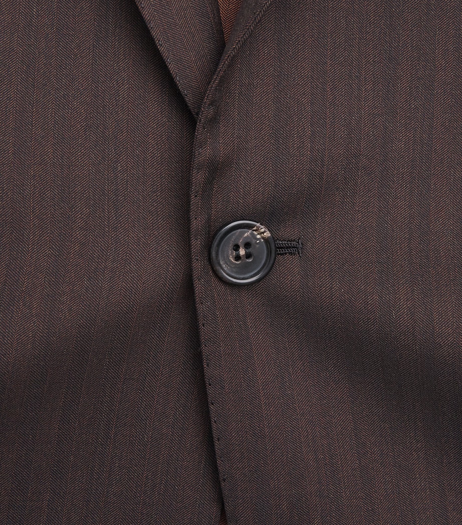 Wool-Silk Plume 2-Piece Suit 2400 Image 5