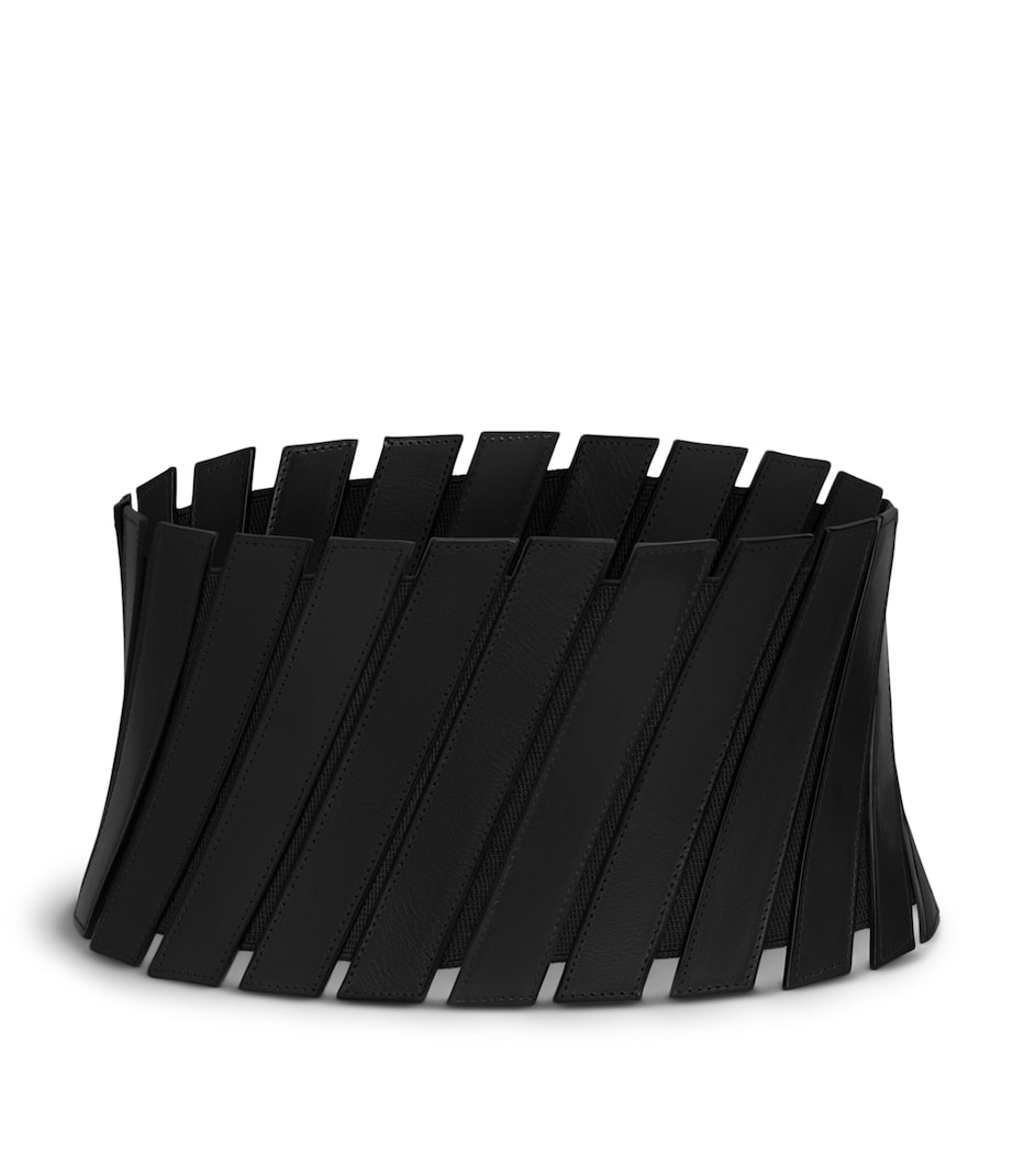 Alaïa Leather Bustier Belt Noir Image 1