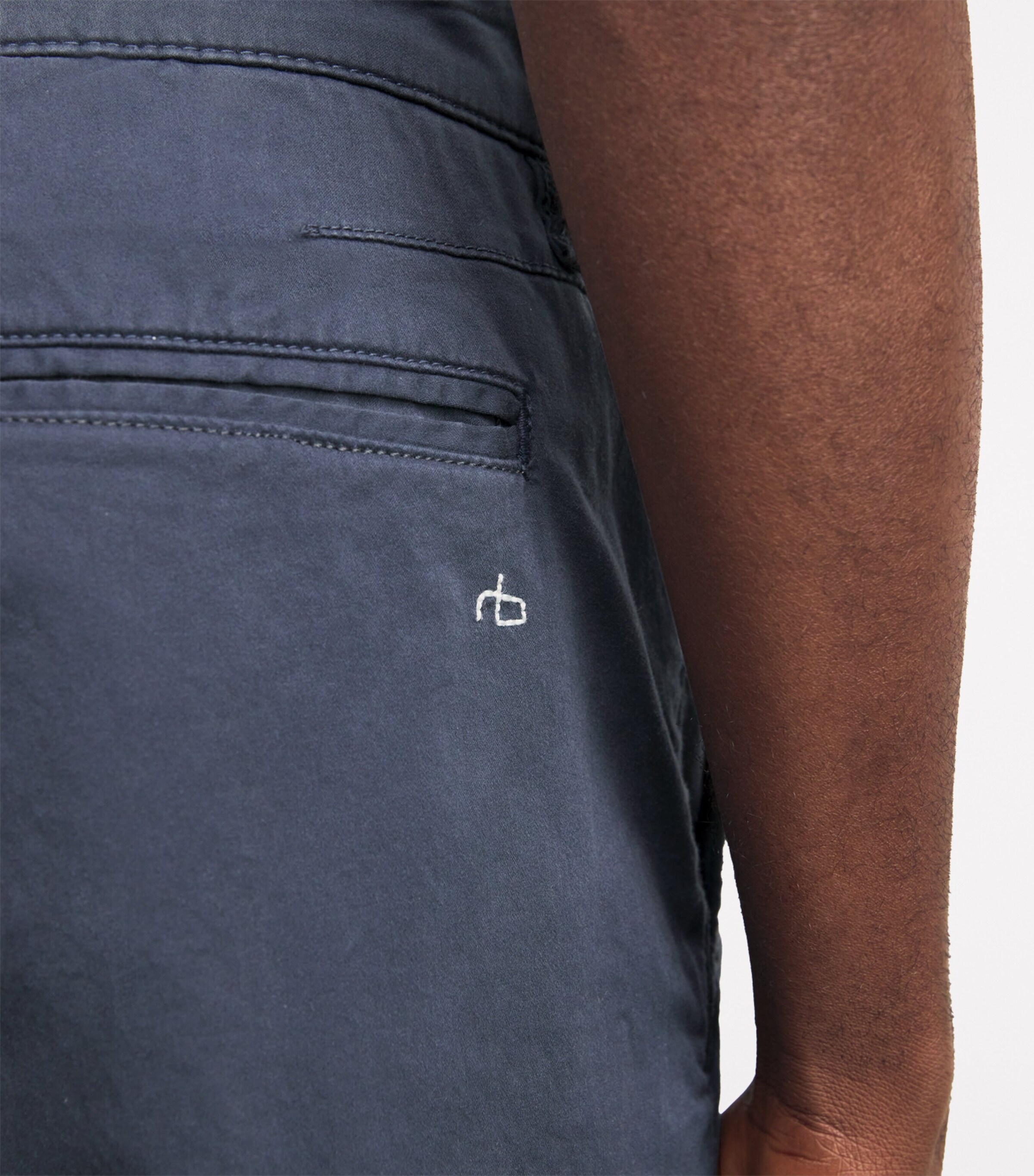 Stretch-Cotton Chinos INK BLUE Image 6