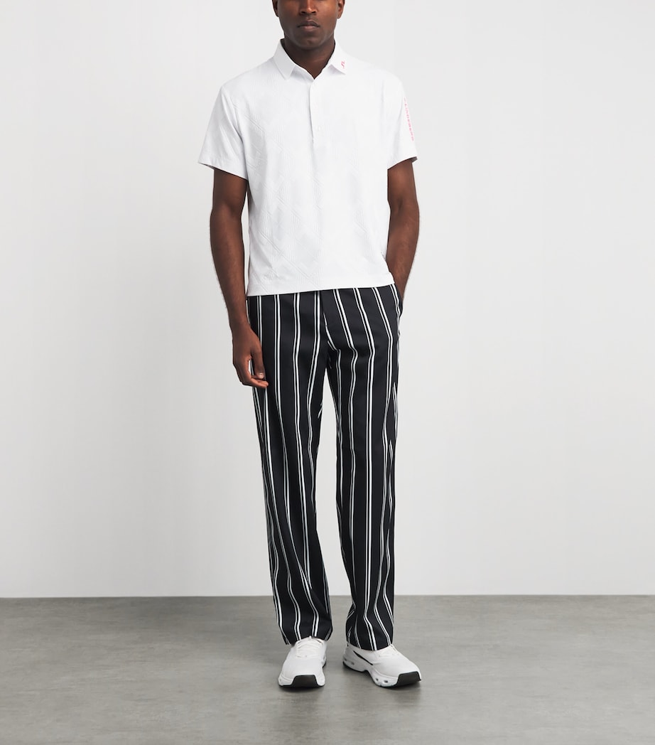 J Lindeberg Mens 30Y Matt Polo Shirt White Image 2
