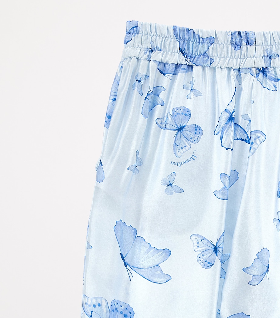 Satin Butterfly Trousers (2-14 Years) CELESTE Image 4