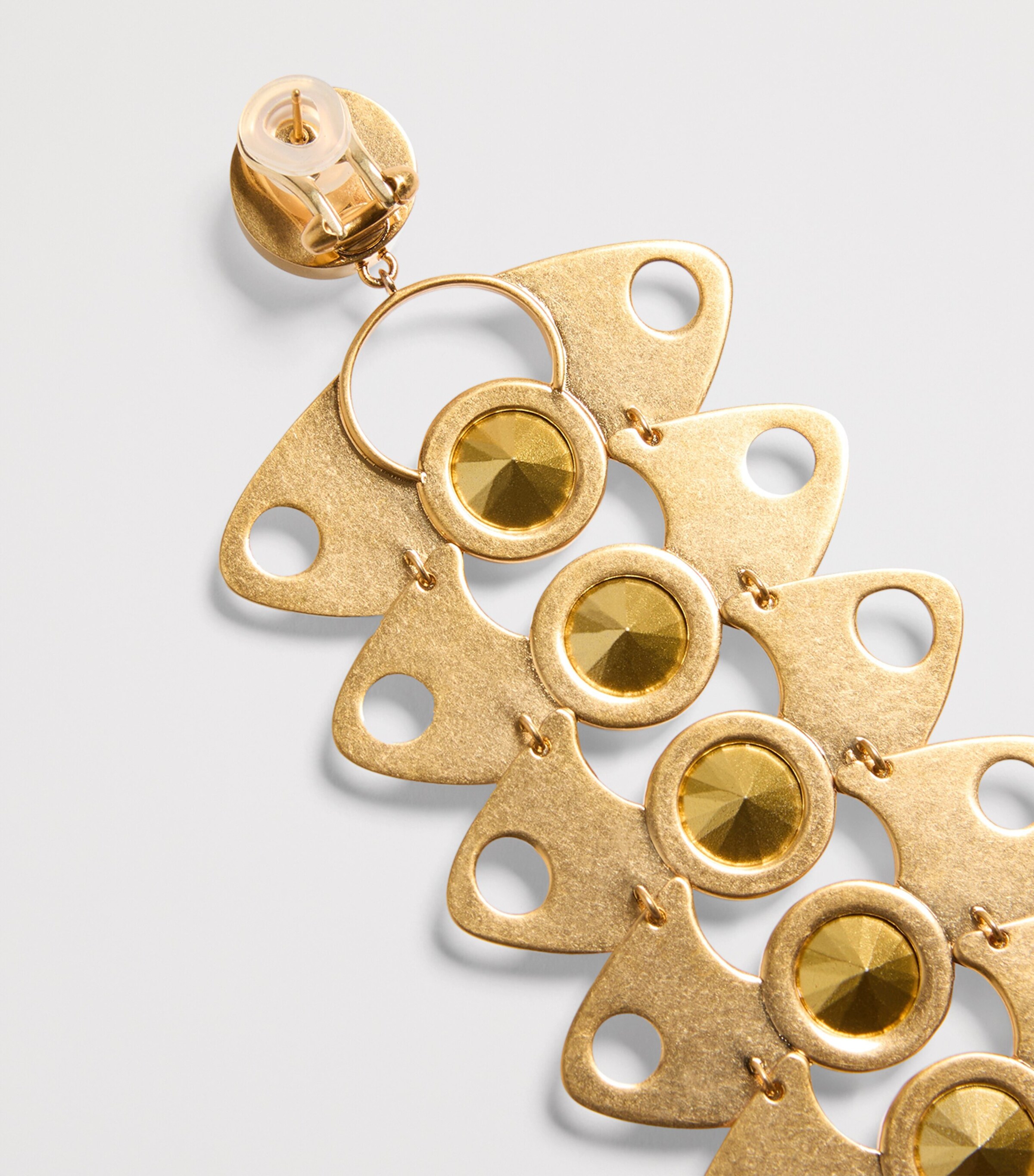 Valentino Garavani Embellished Pages Single Earring Image 4