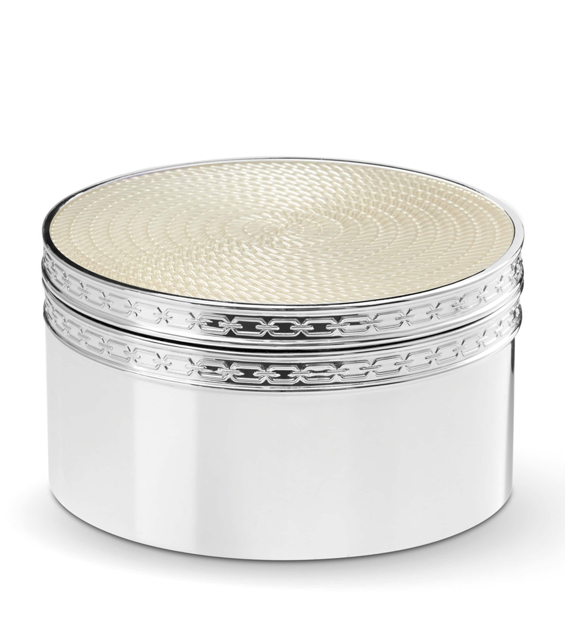 Vera Wang Pearl Covered Box WHITE Image 1
