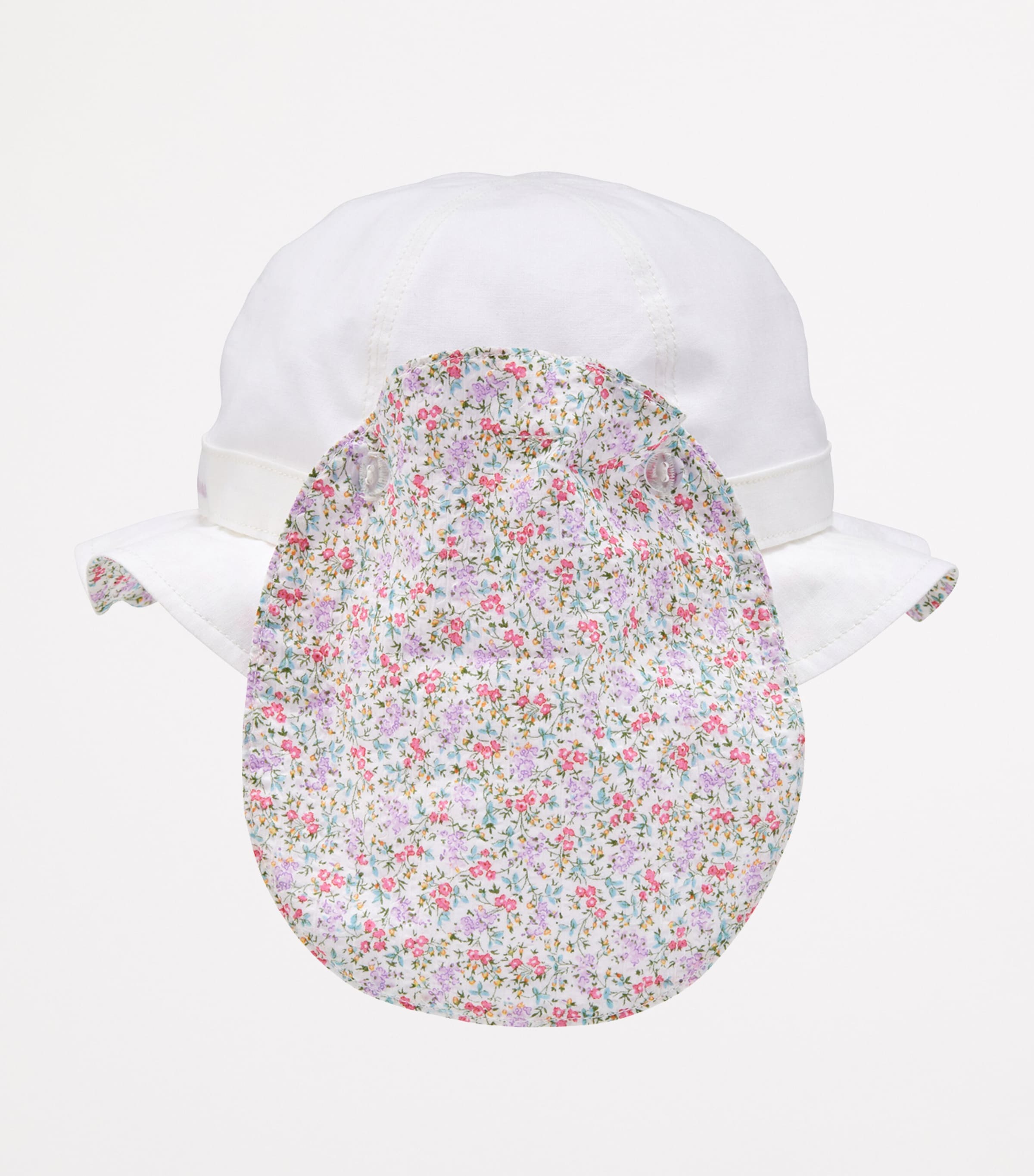 Cotton Floral Print Sunhat 1 Image 4