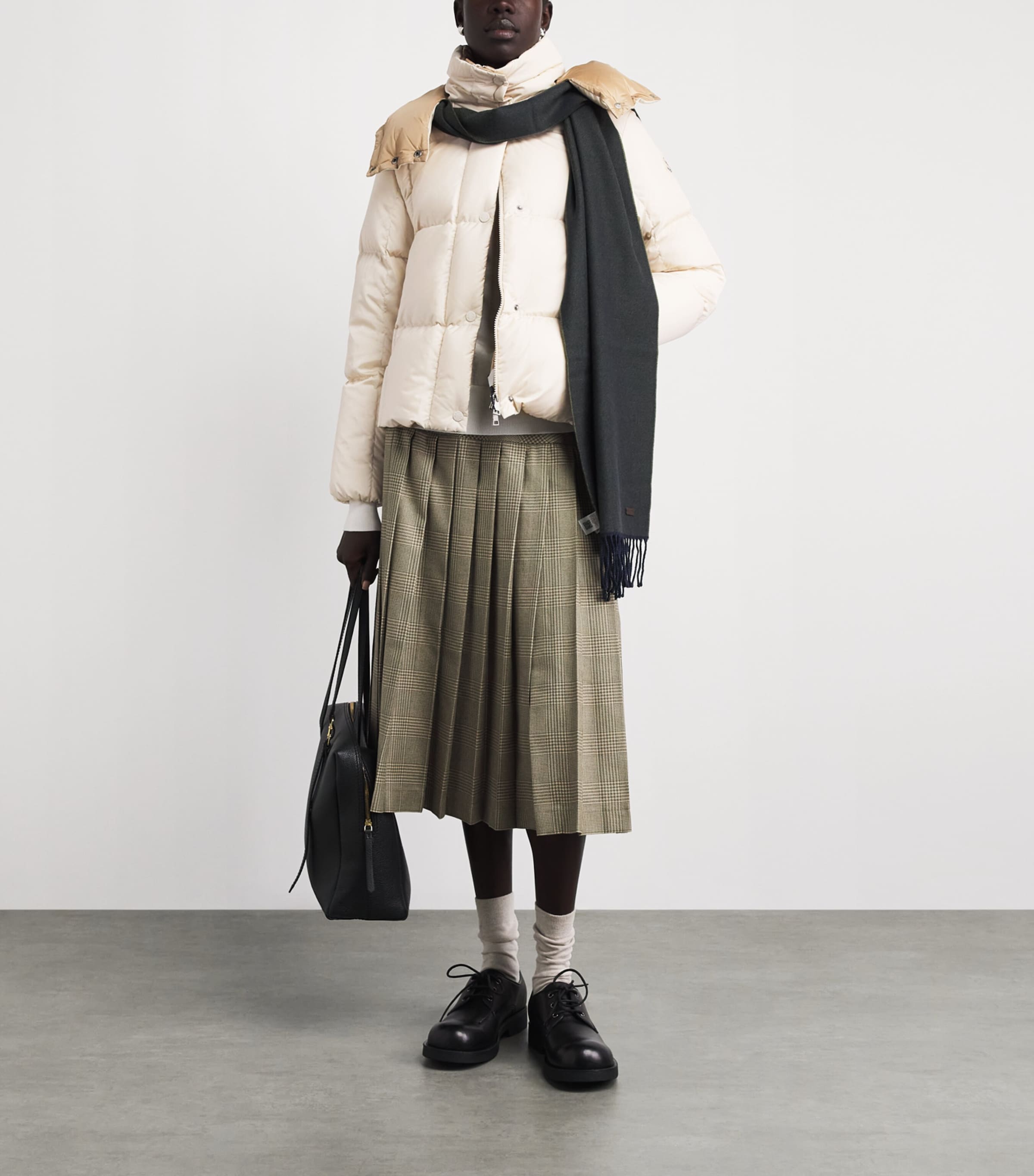 Moncler Womens Down Quilted Castlenew Jacket Image 2