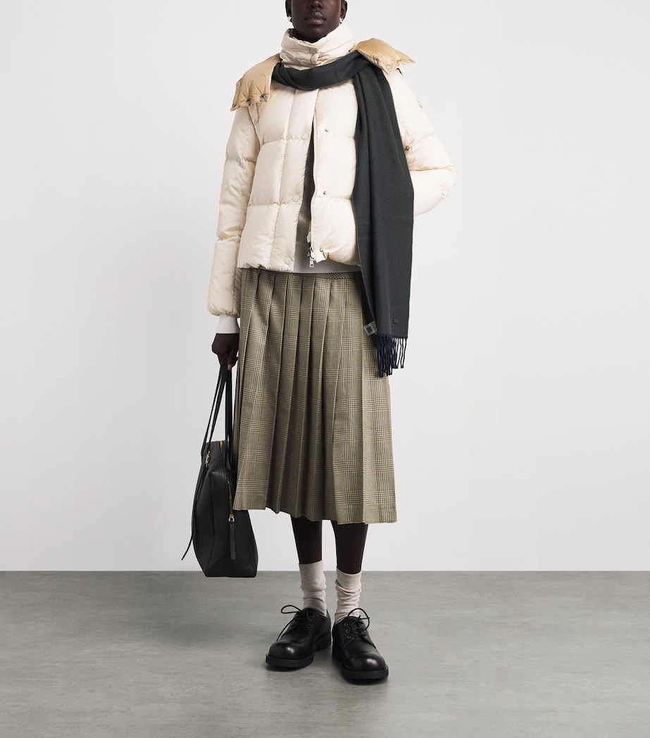 Moncler Womens Down Quilted Castlenew Jacket Image 2