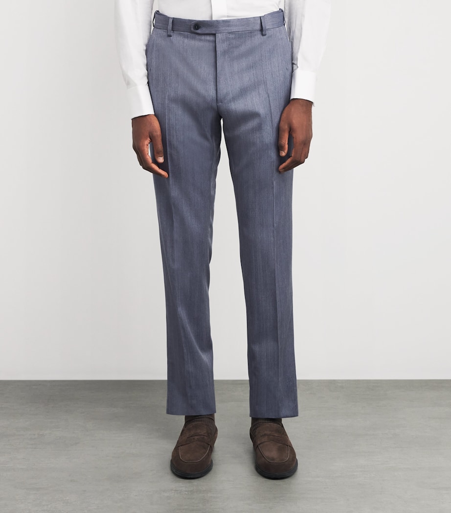 Wool Journey Straight Trousers 4545 Image 3