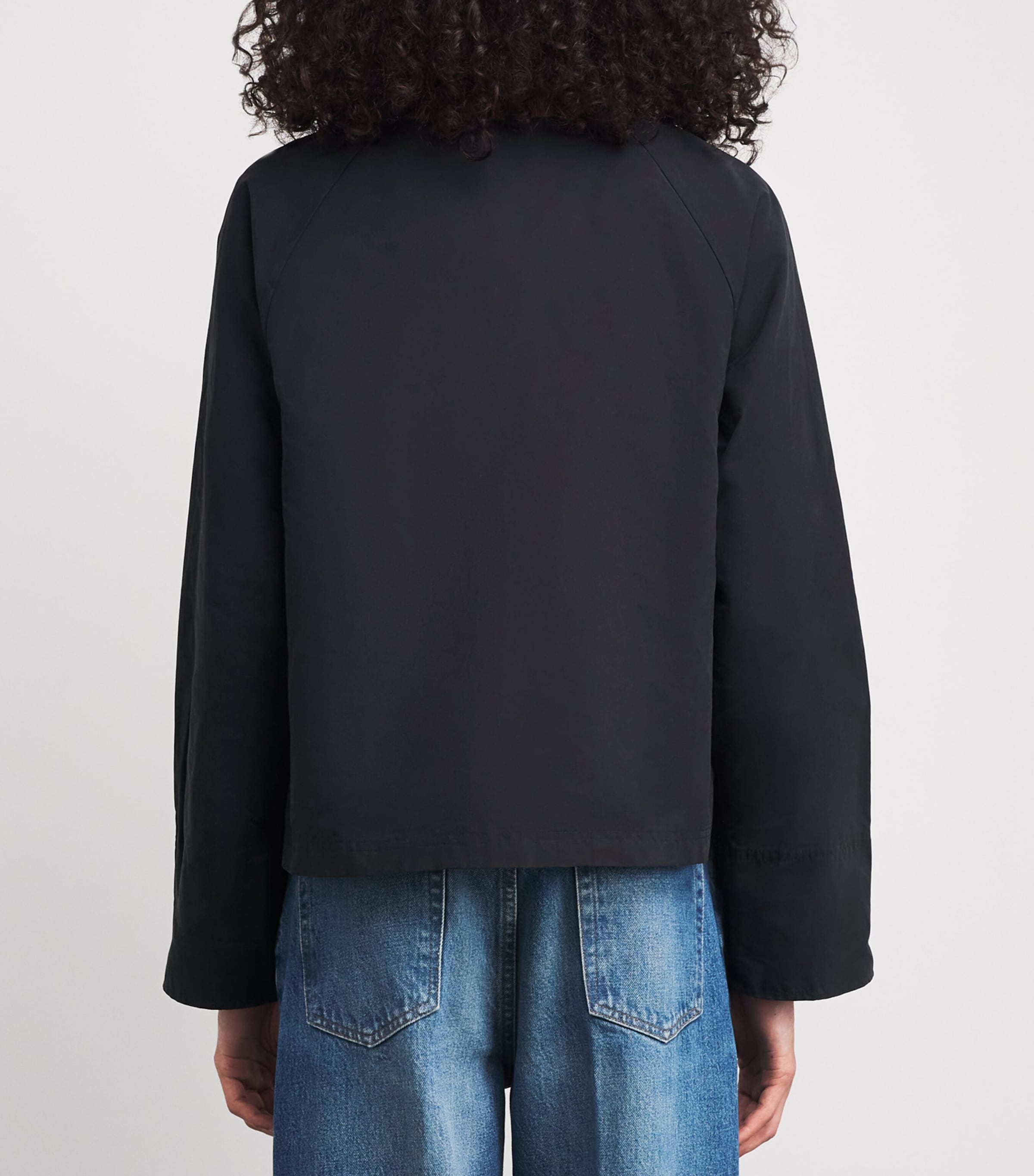 Cotton-Blend Icons Spey Showerproof Jacket DARK NAVY/DRESS Image 4