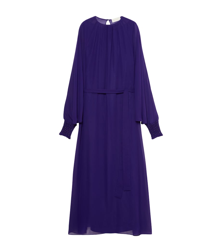 purple gauze dress Nation LTD Mindy Peasant Double Gauze Crinkle Pink/Purple Dress Size M
