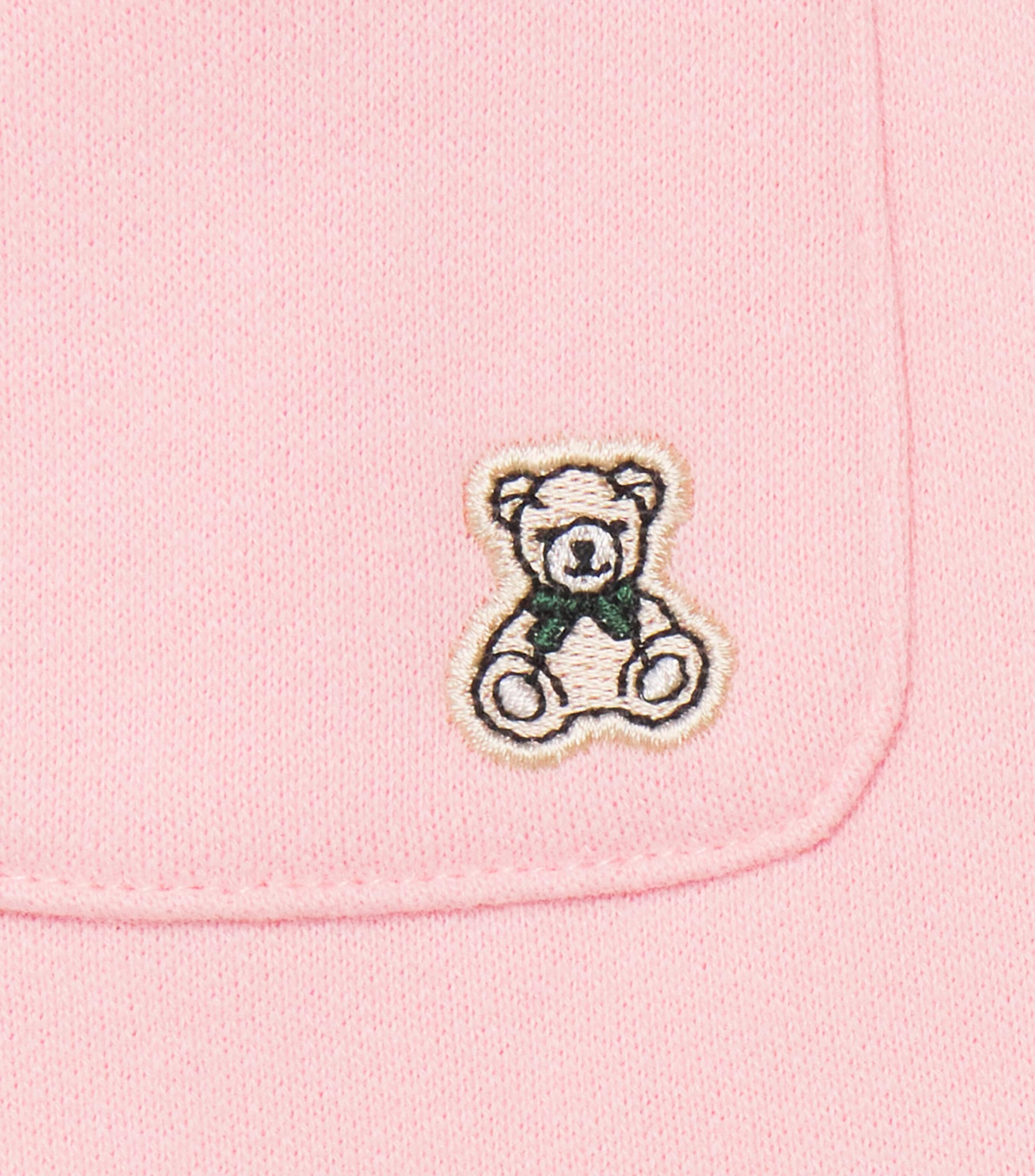 Harrods Cotton Jersey Logo Shorts (0-18 Months) Navy Image 4