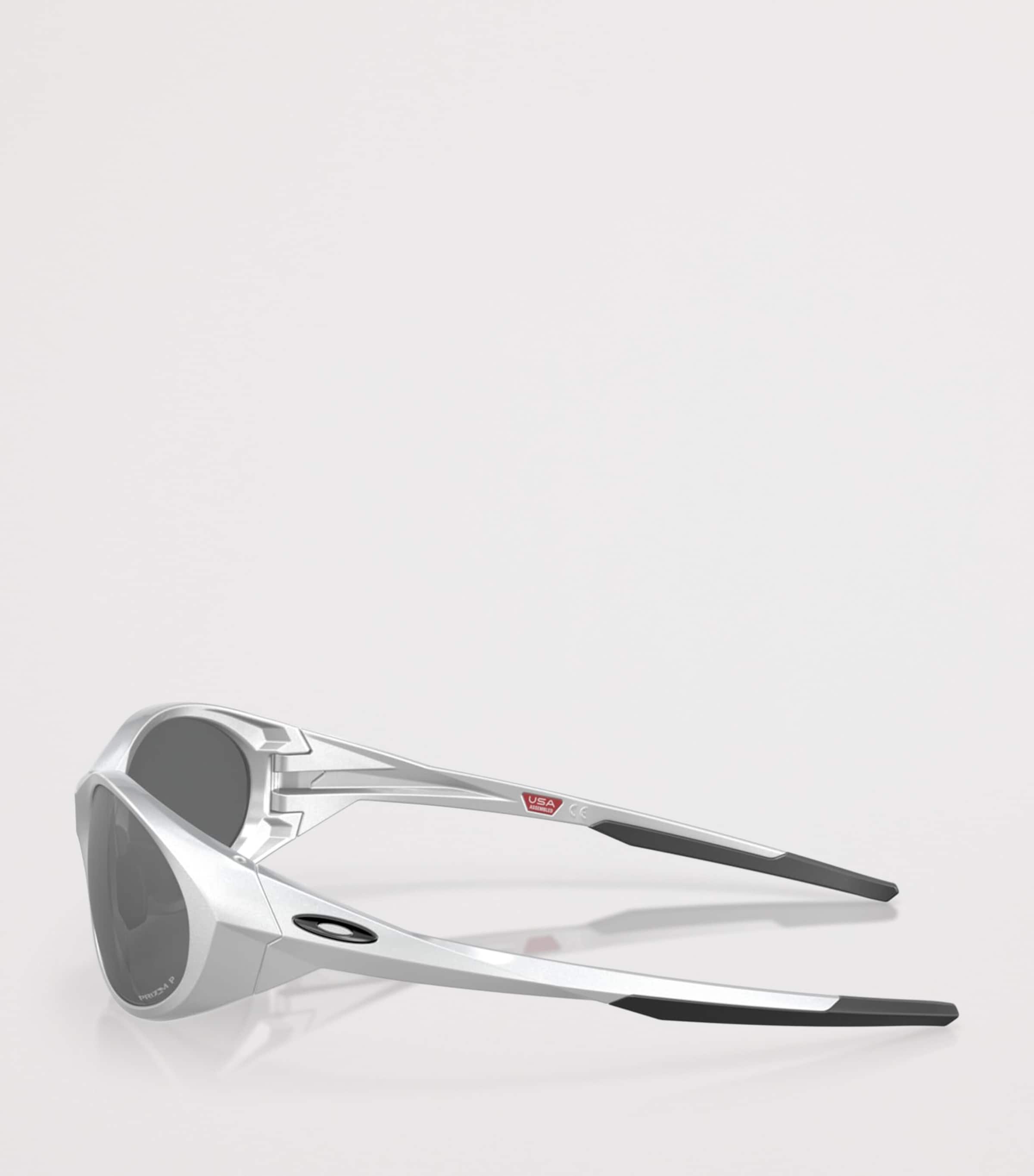 Oakley Eye Jacket Redux Oval Sunglasses Silver Image 3