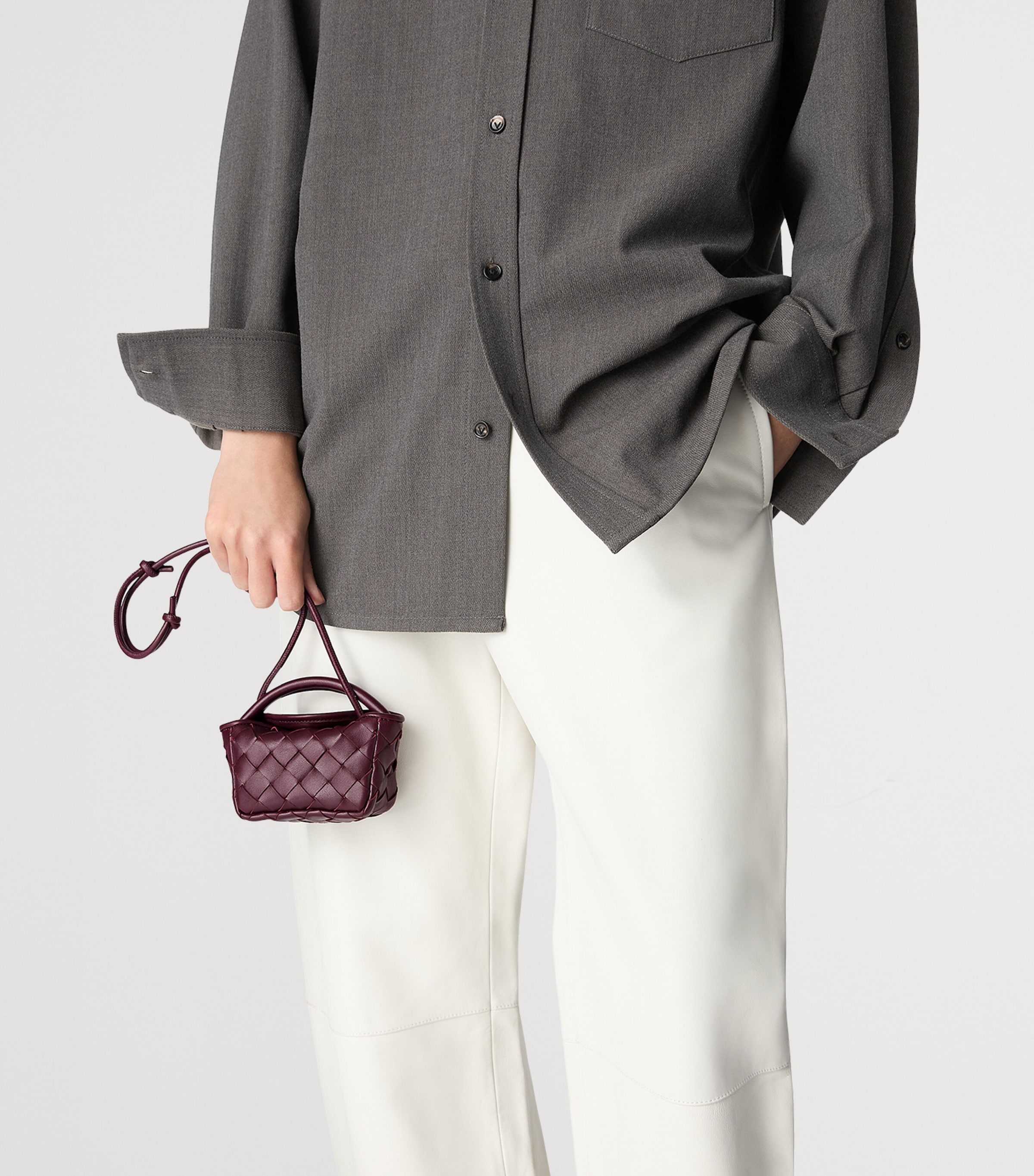 Leather Candy Cobble Top-Handle Bag 2247 Image 2