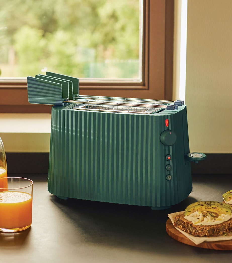 Plissé 2-Slice Toaster GREEN Image 2