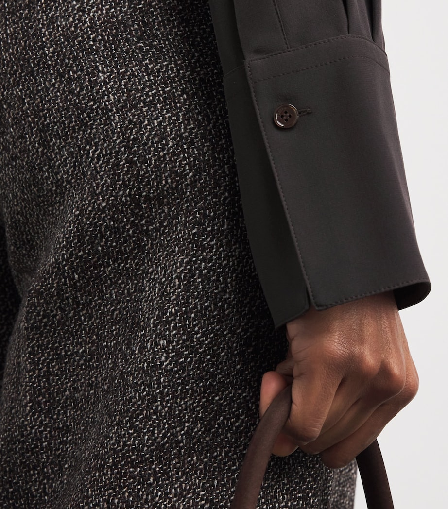 Silk Joe Shirt COCOA Image 6