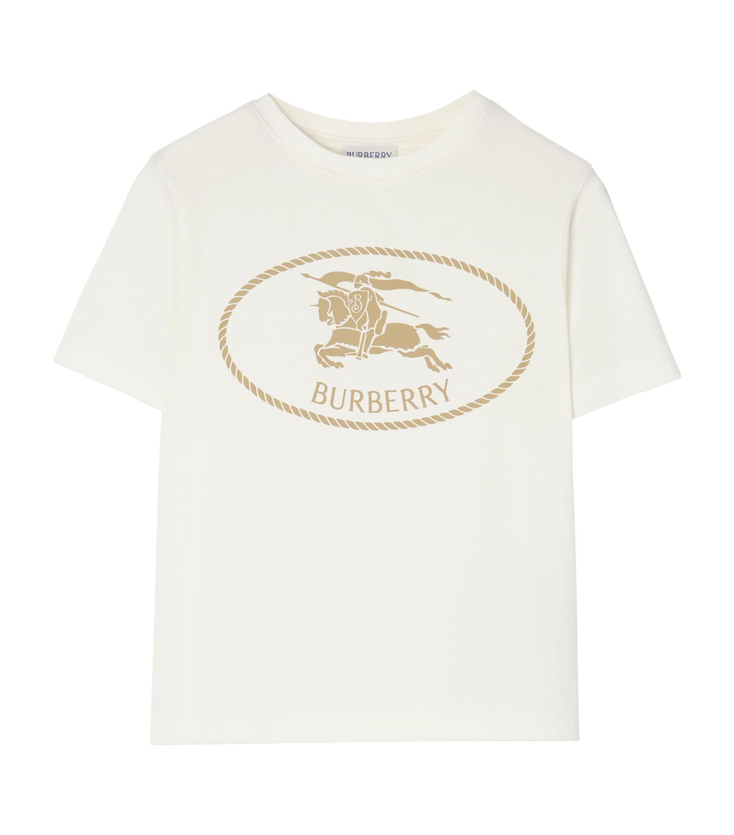 Burberry Kids Cotton EKD Stamp T-Shirt (4-12 Years)