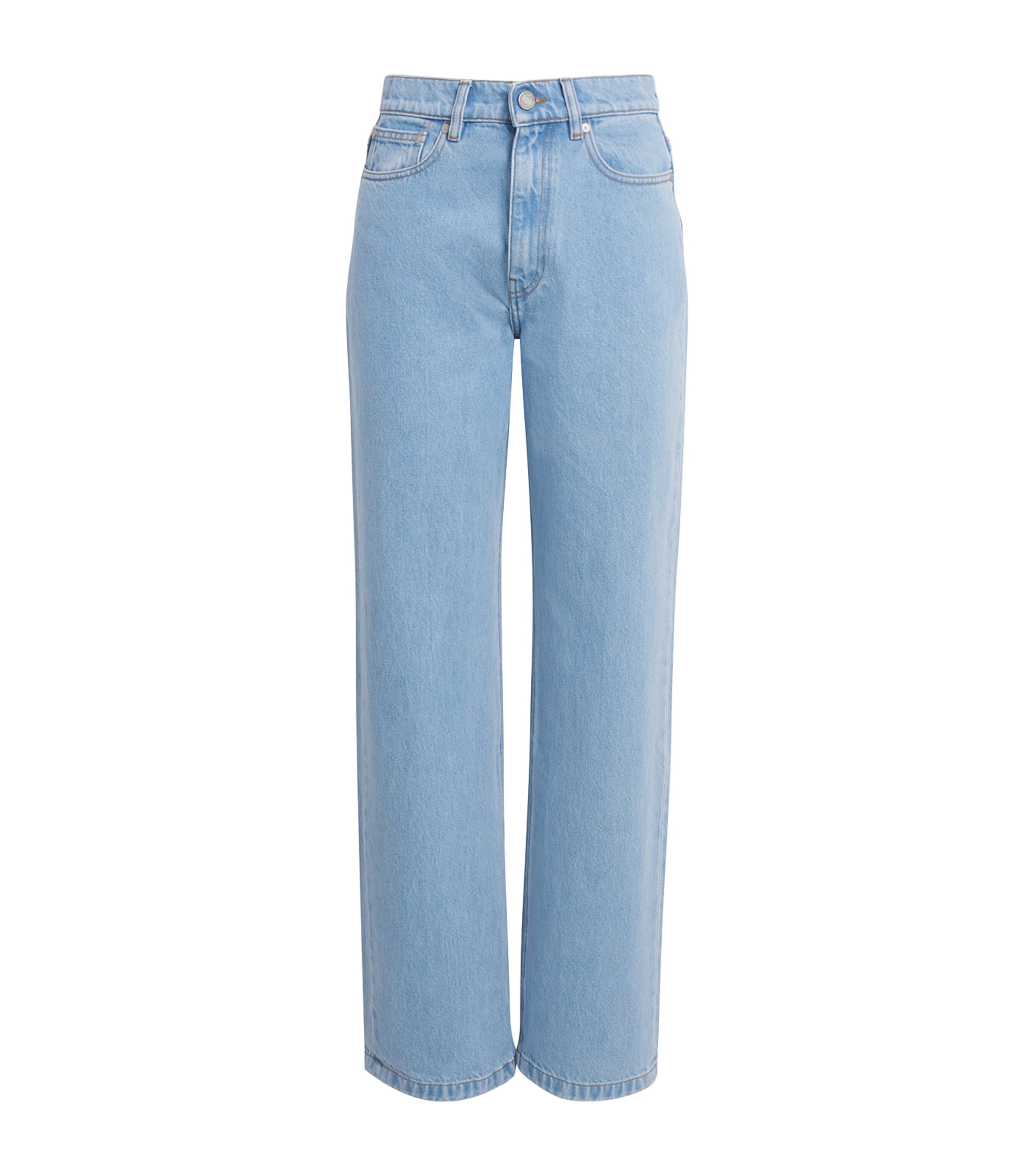 Joseph Womens Chams Straight Jeans Ice Blue Image 1