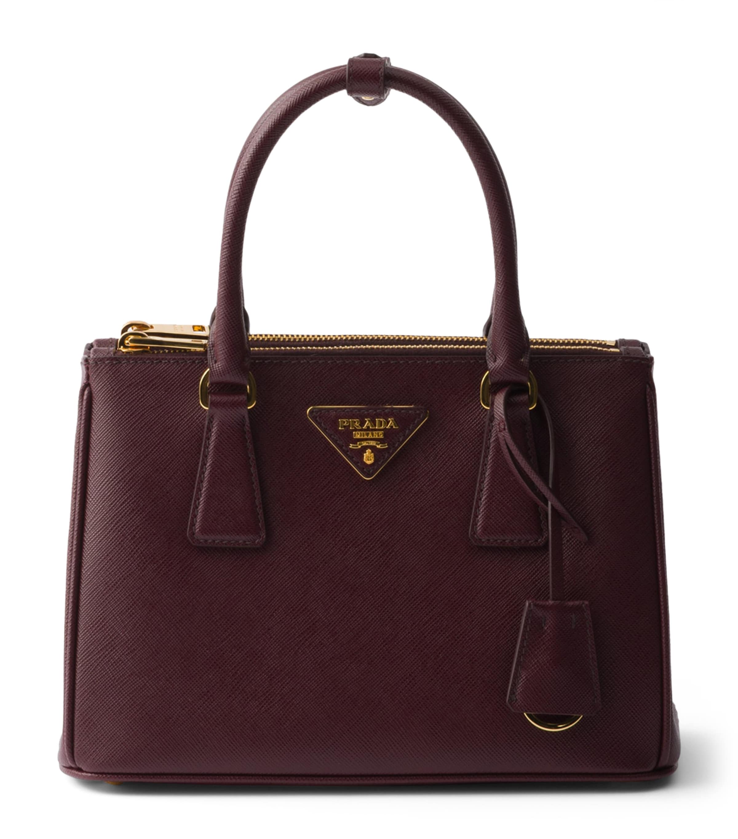 Small Leather Galleria Top-Handle Bag F0007 Image 1