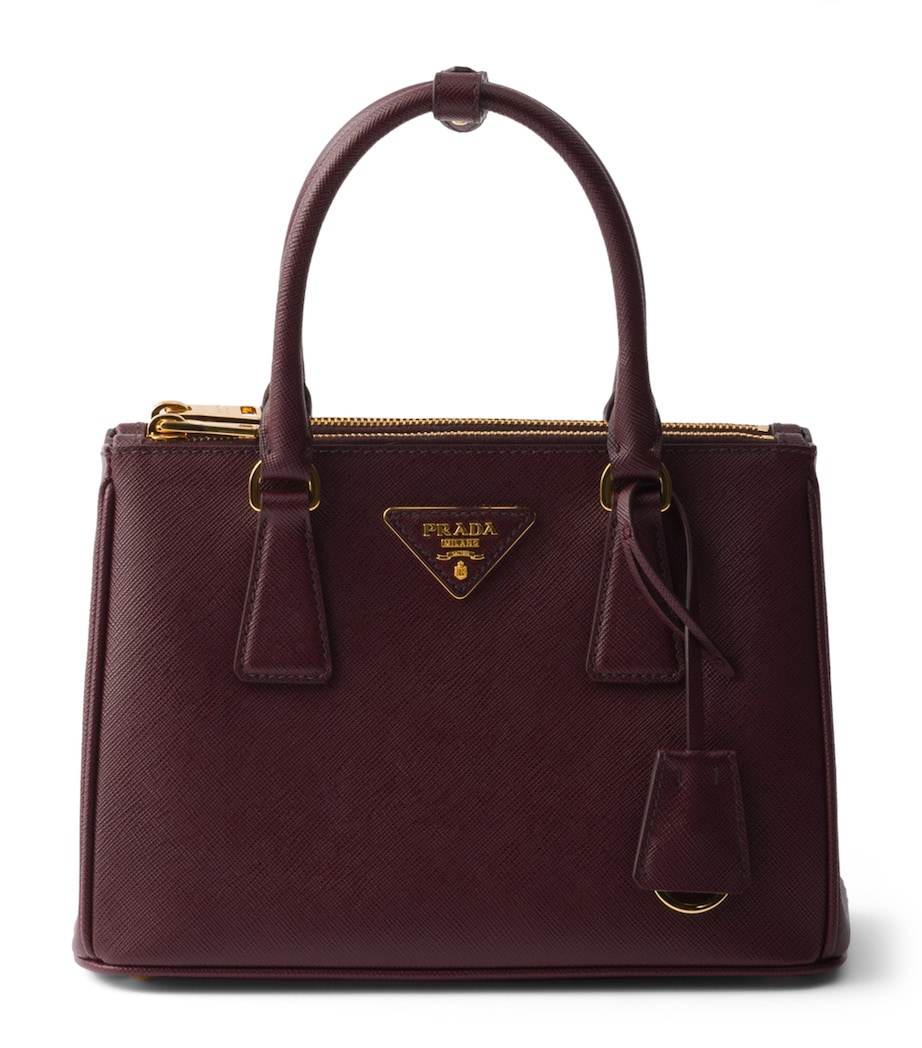 Small Leather Galleria Top-Handle Bag F0007 Image 1