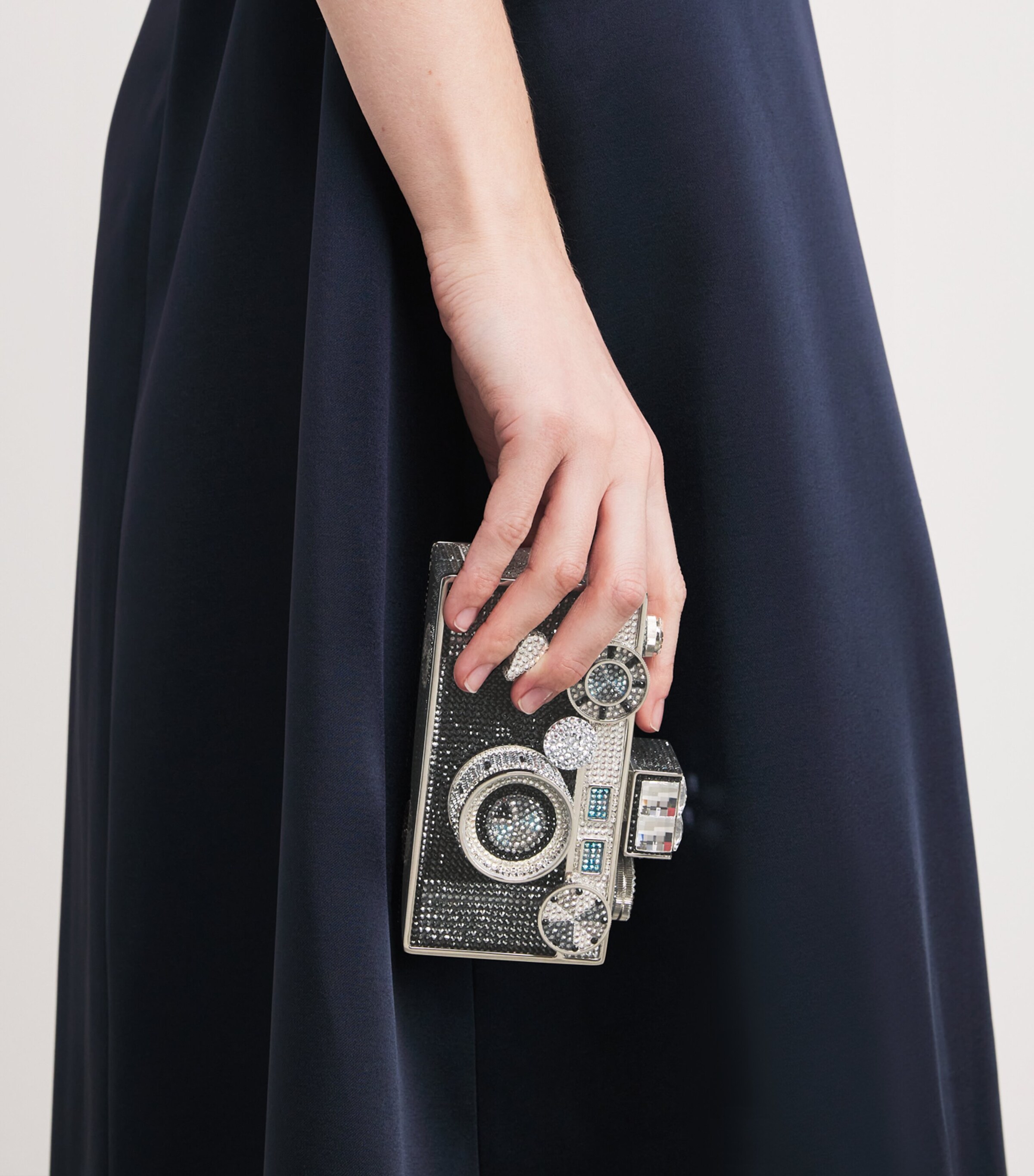 Camera Flash Clutch Bag SCJMT SILVER JET Image 8