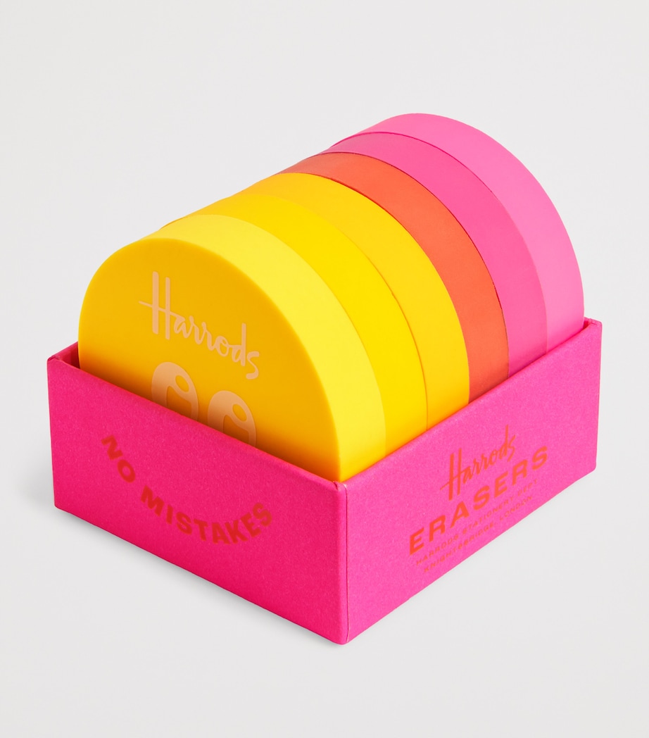 No Mistakes Erasers (Set of 6) PINK Image 2