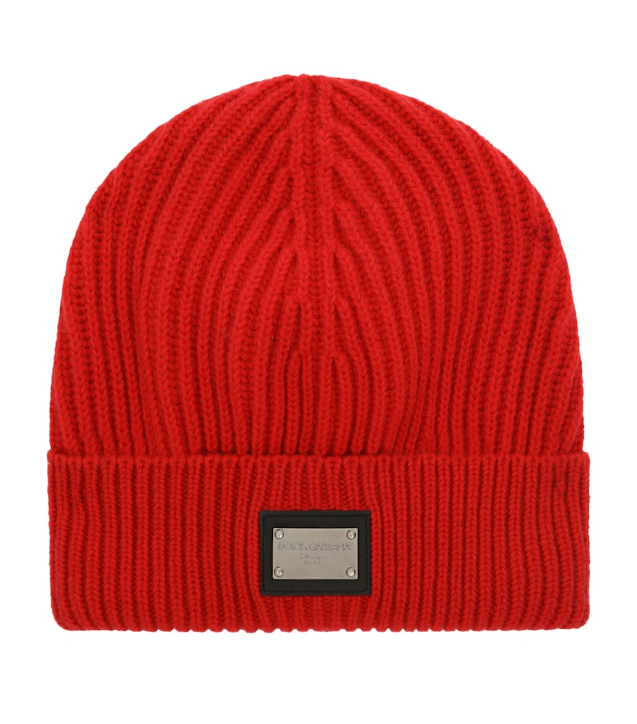 Logo-Plaque Beanie R0026-LIGHT BORDEAUX Image 1