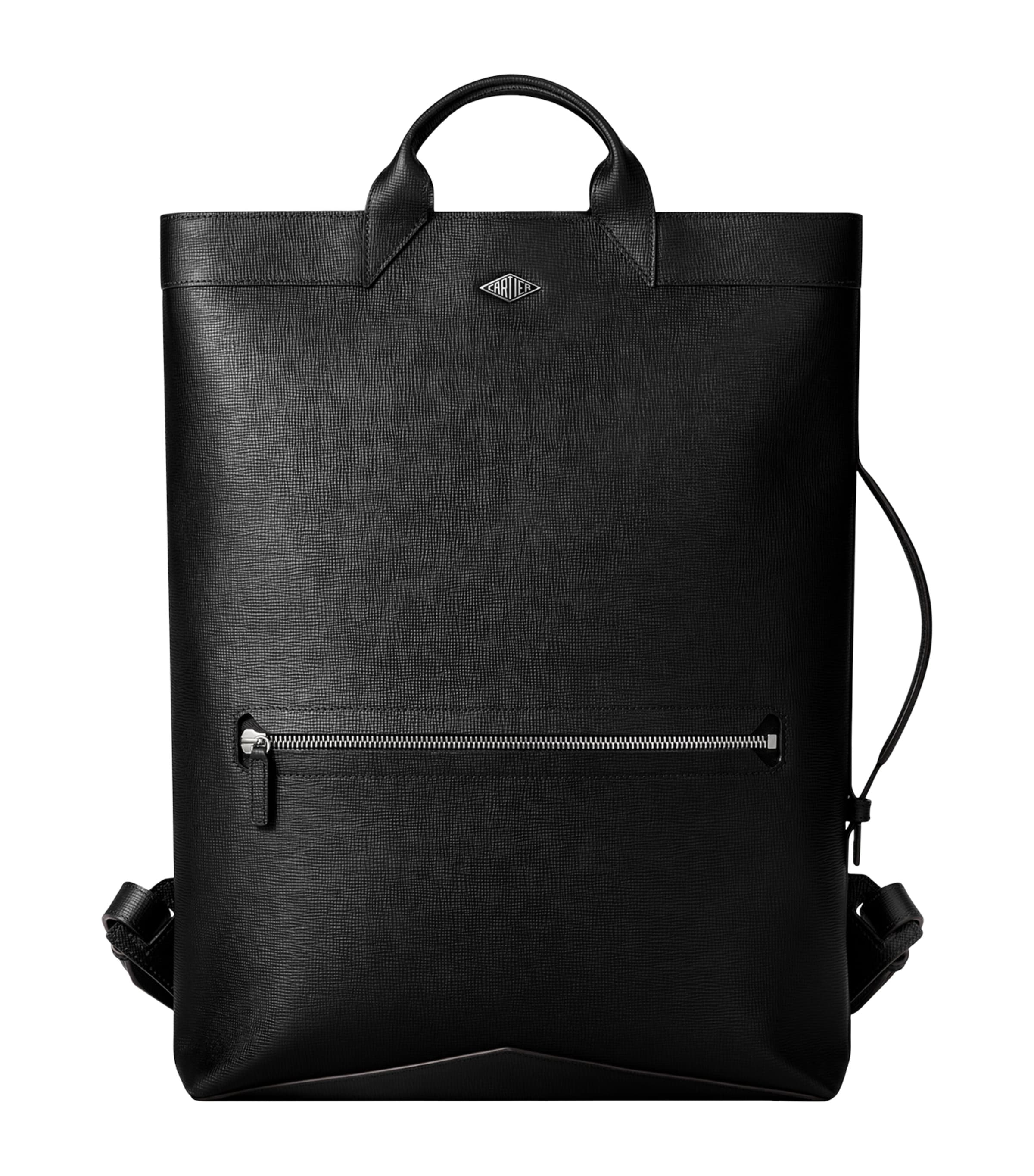 Cartier Leather Losange Backpack Black Image 1