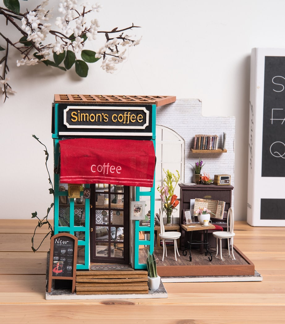 Simon’s Coffee Shop Buildable Kit MULTI Image 3