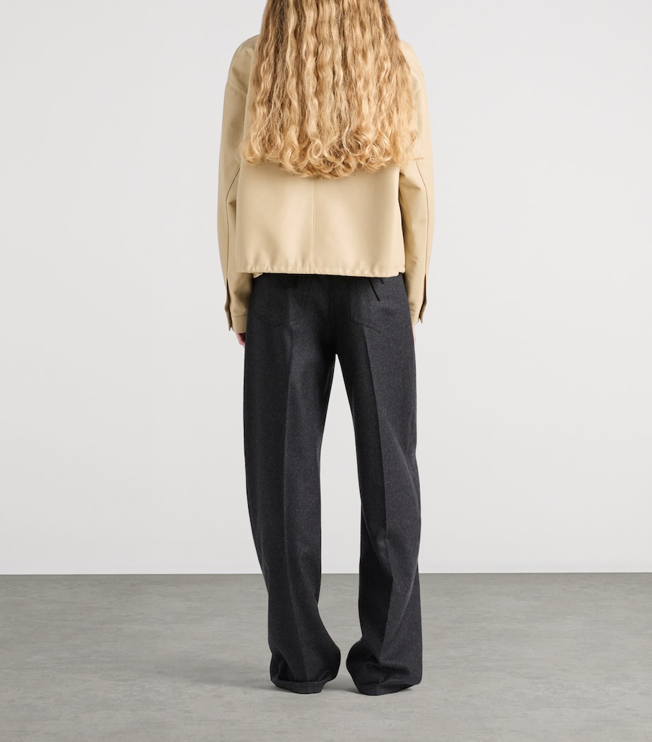 Zipped Leather Jacket F0036 Image 5