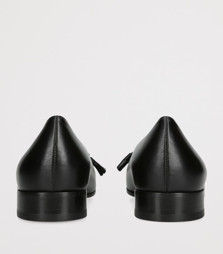 Leather Valet Du Roi Ballet Flats BLACK/COMB Image 2