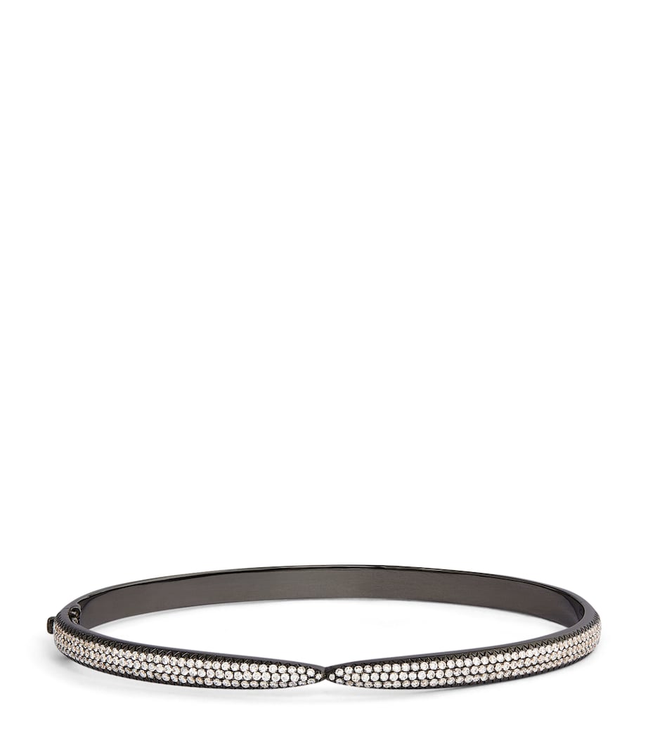 Black Gold and Diamond Kissing Claw Bracelet BLACK GOLD Image 1