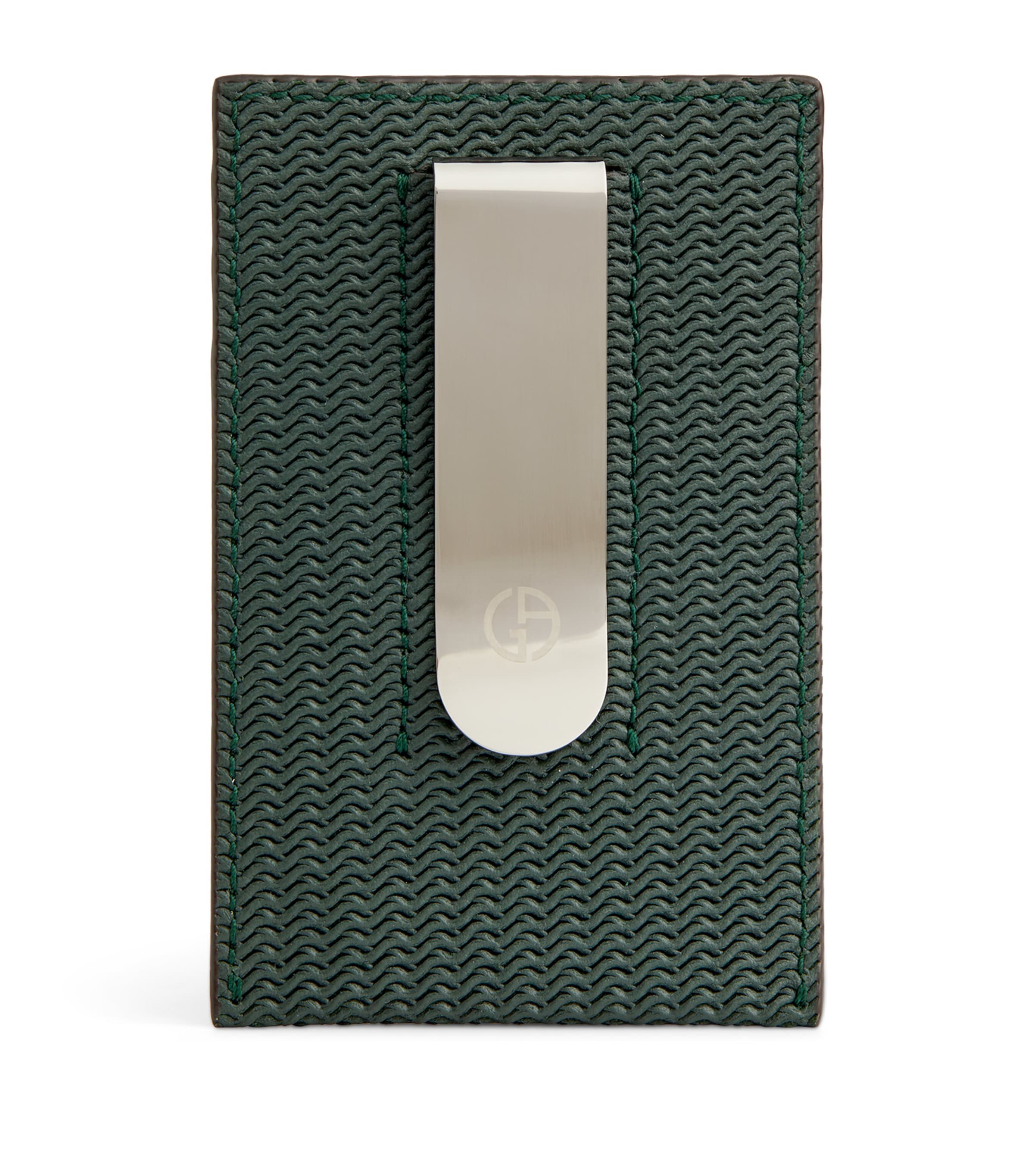 Embossed-Leather Card Holder 80112 Image 2