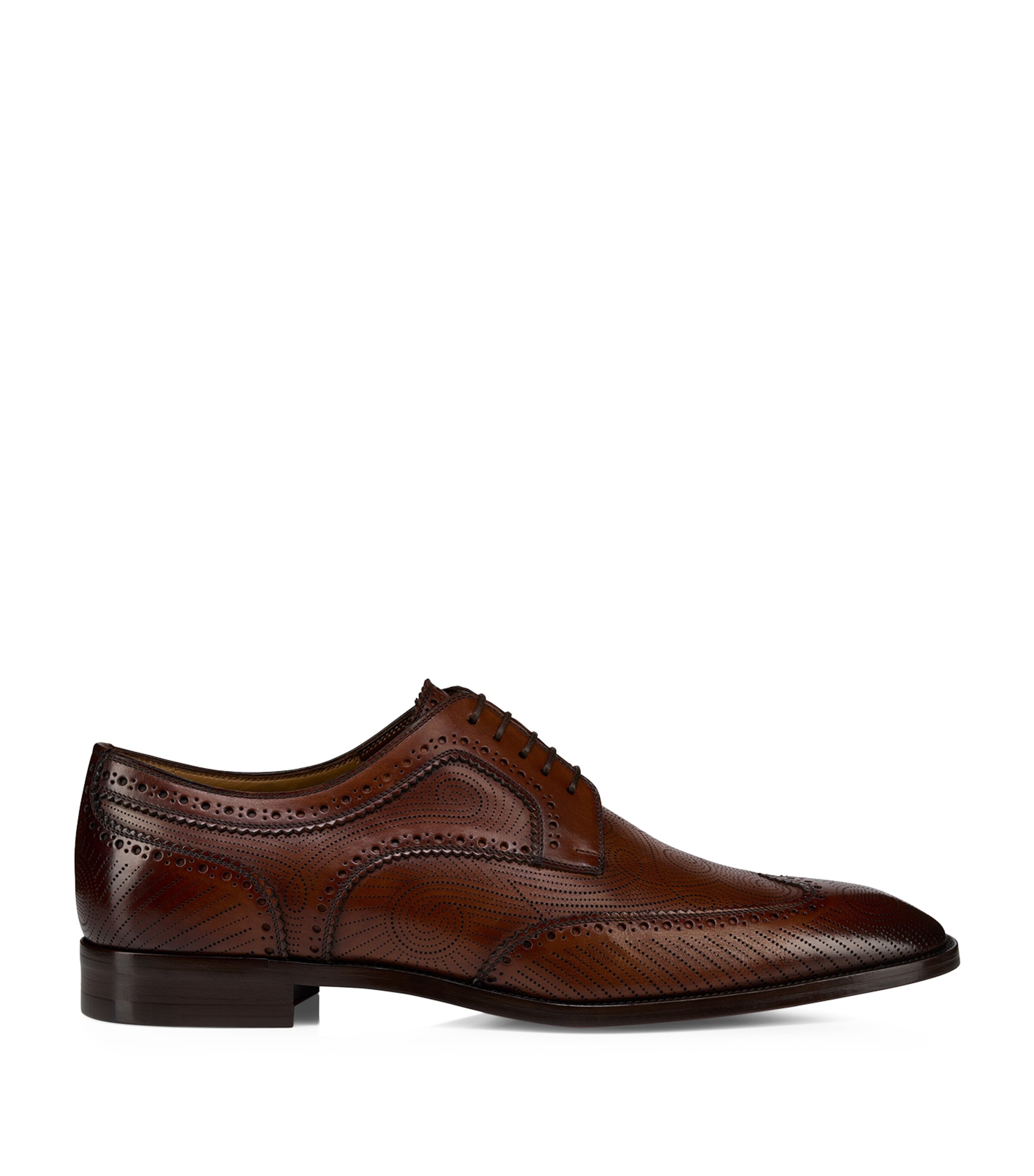 Christian Louboutin Grave Calf Leather Derby Shoes Image 1